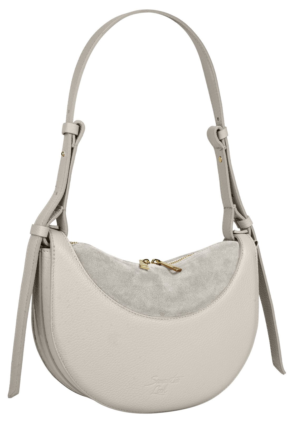 Samantha Look Schoudertas echt leer, made in italy