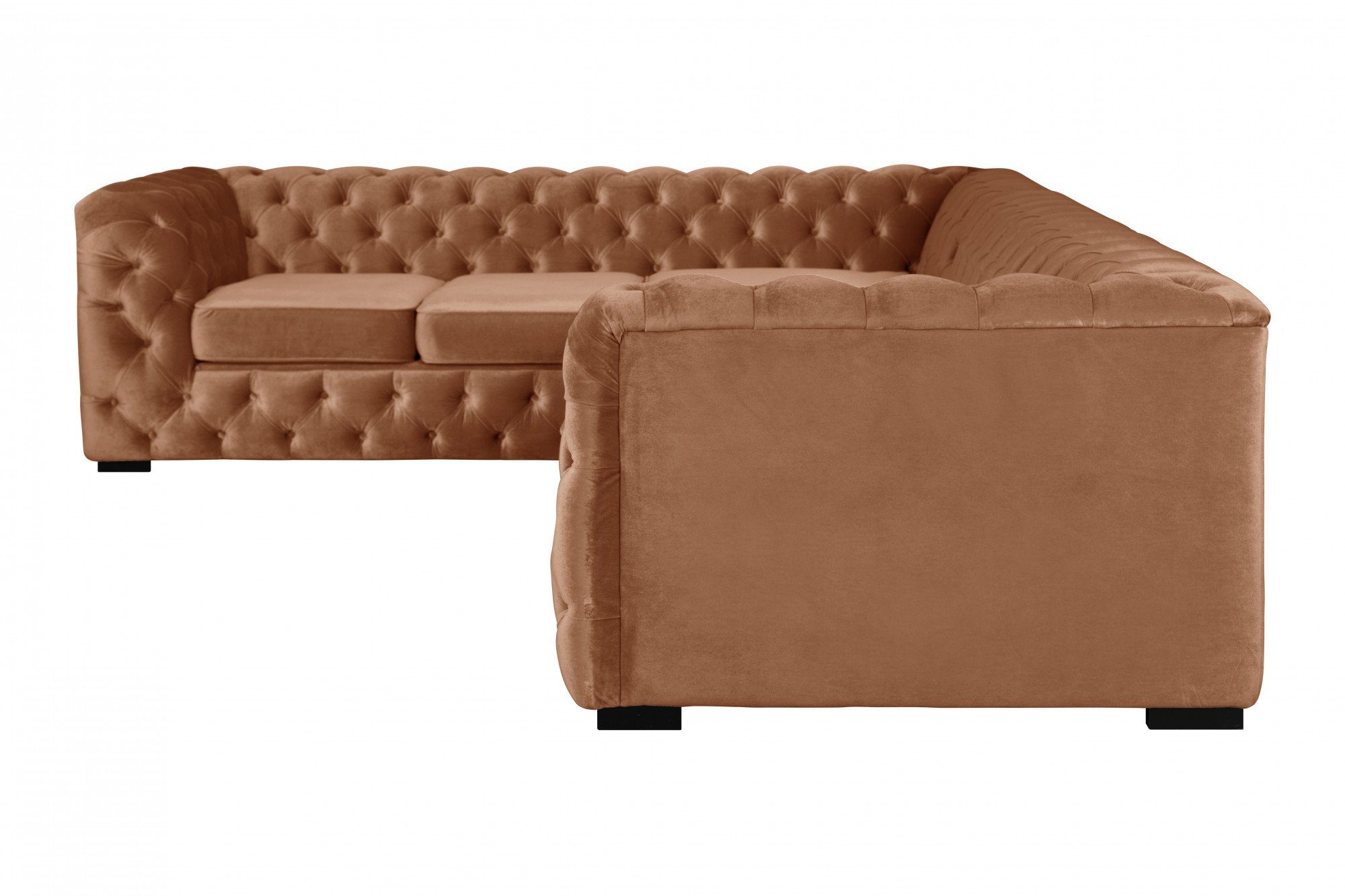 Guido Maria Kretschmer Home&Living Chesterfield-bank KALINA L-vorm hoogwaardig chesterfield design, zeer hoogwaardige afwerking