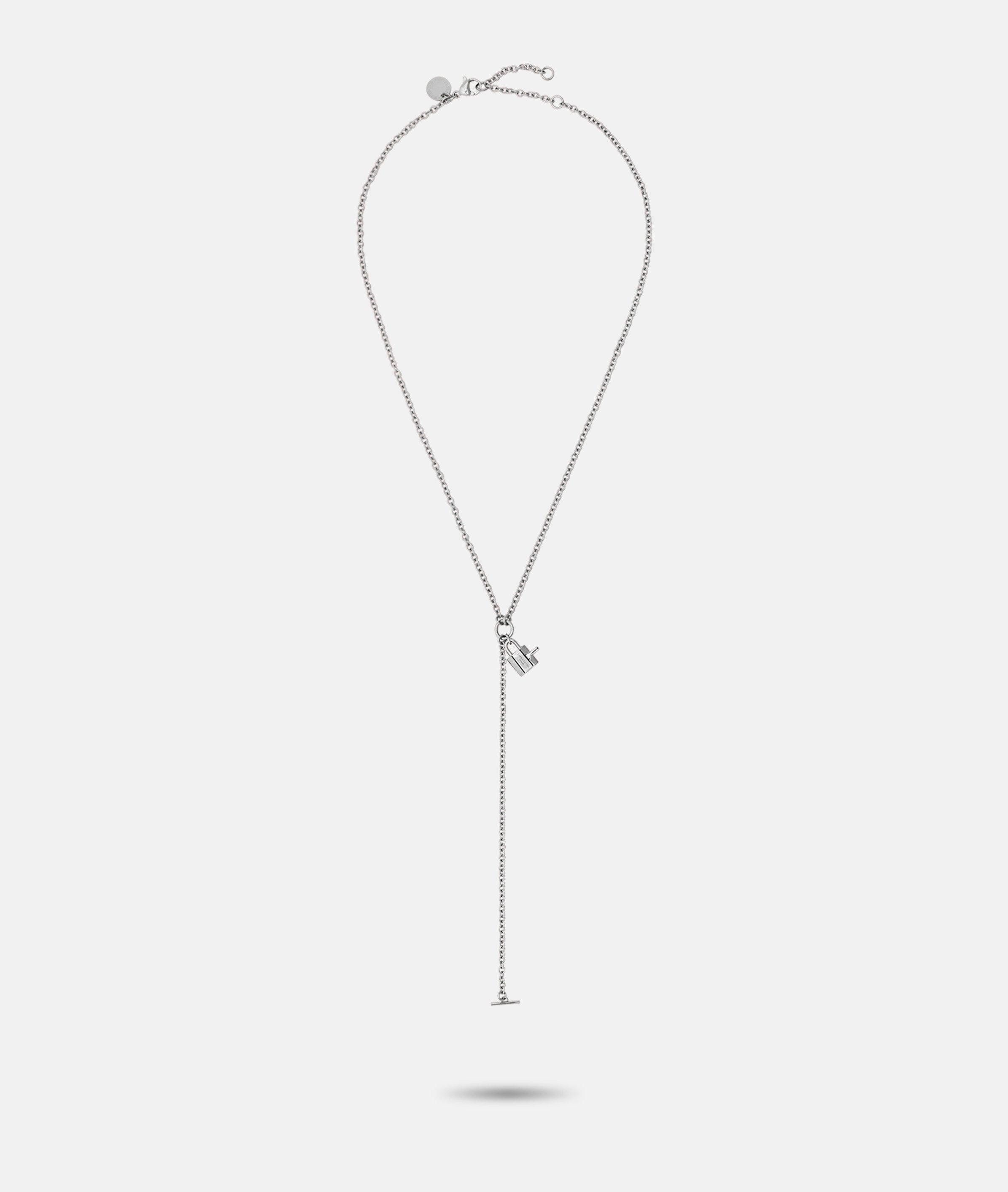 Liebeskind Berlin Ketting in Y-model Sieraden cadeau roestvrijstalen halsketting The Love Bond