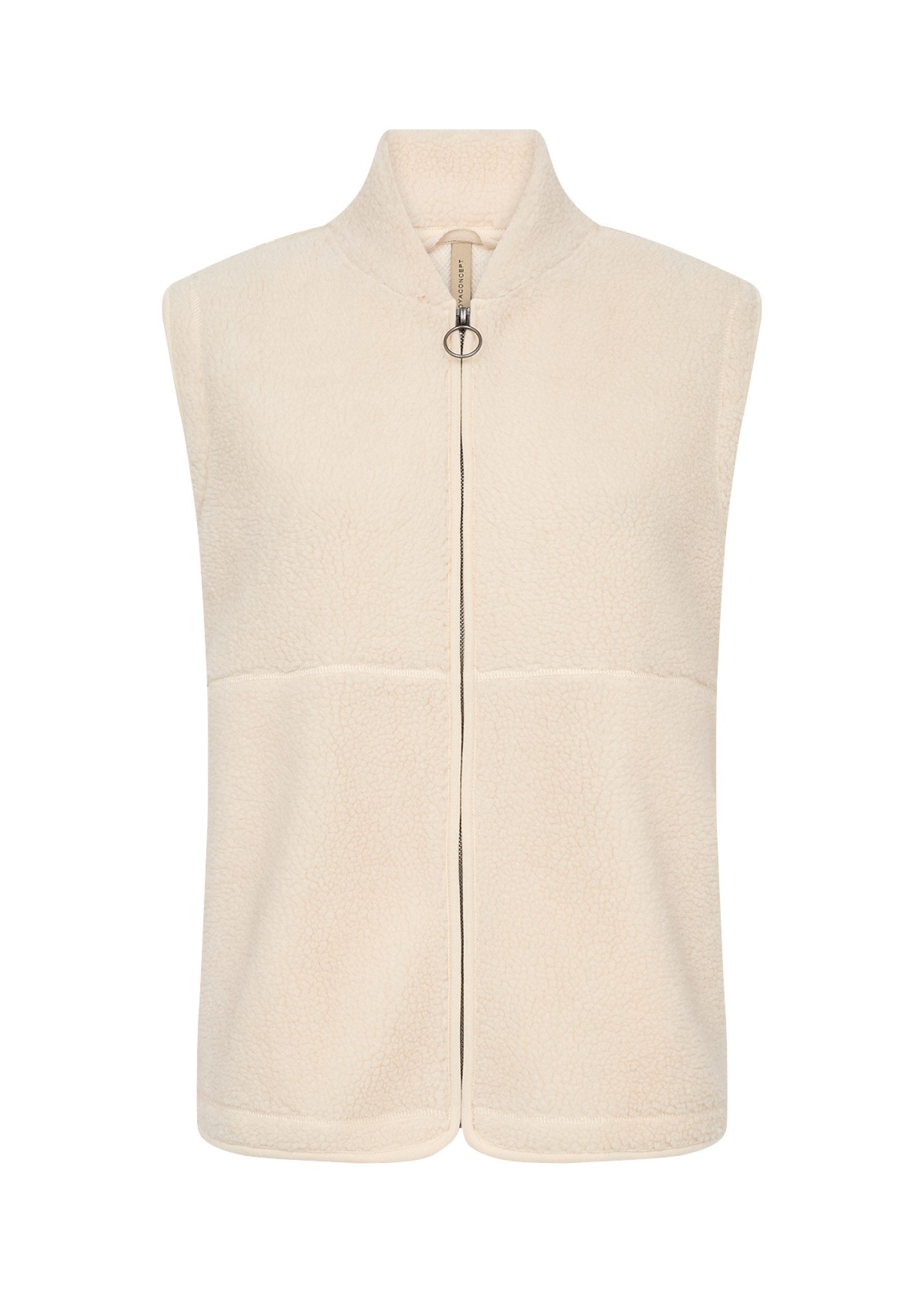 soyaconcept Mouwloos pluchen vest SC-ONYX 3