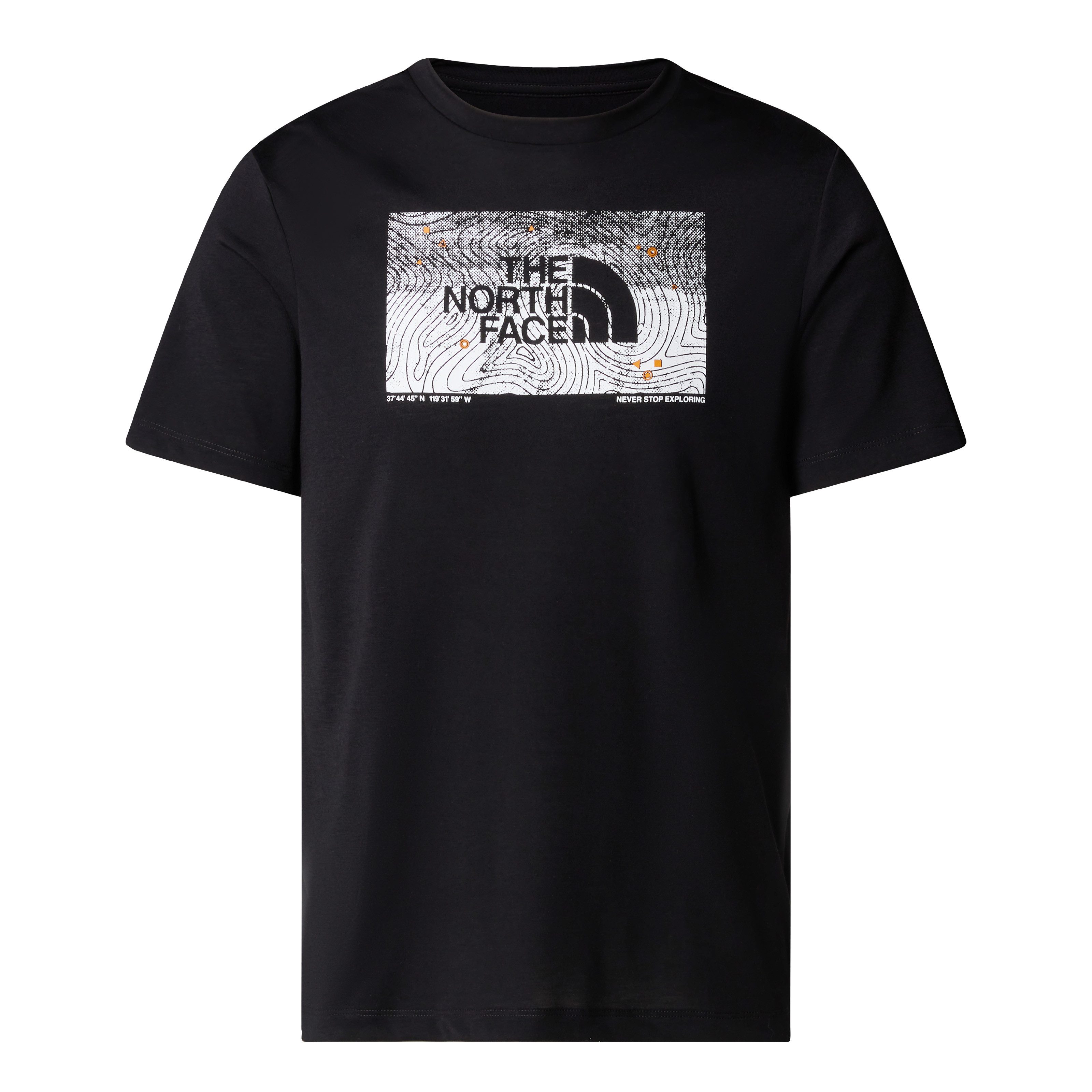 The North Face T-shirt Foundation abstract graphic T-shirt voor heren