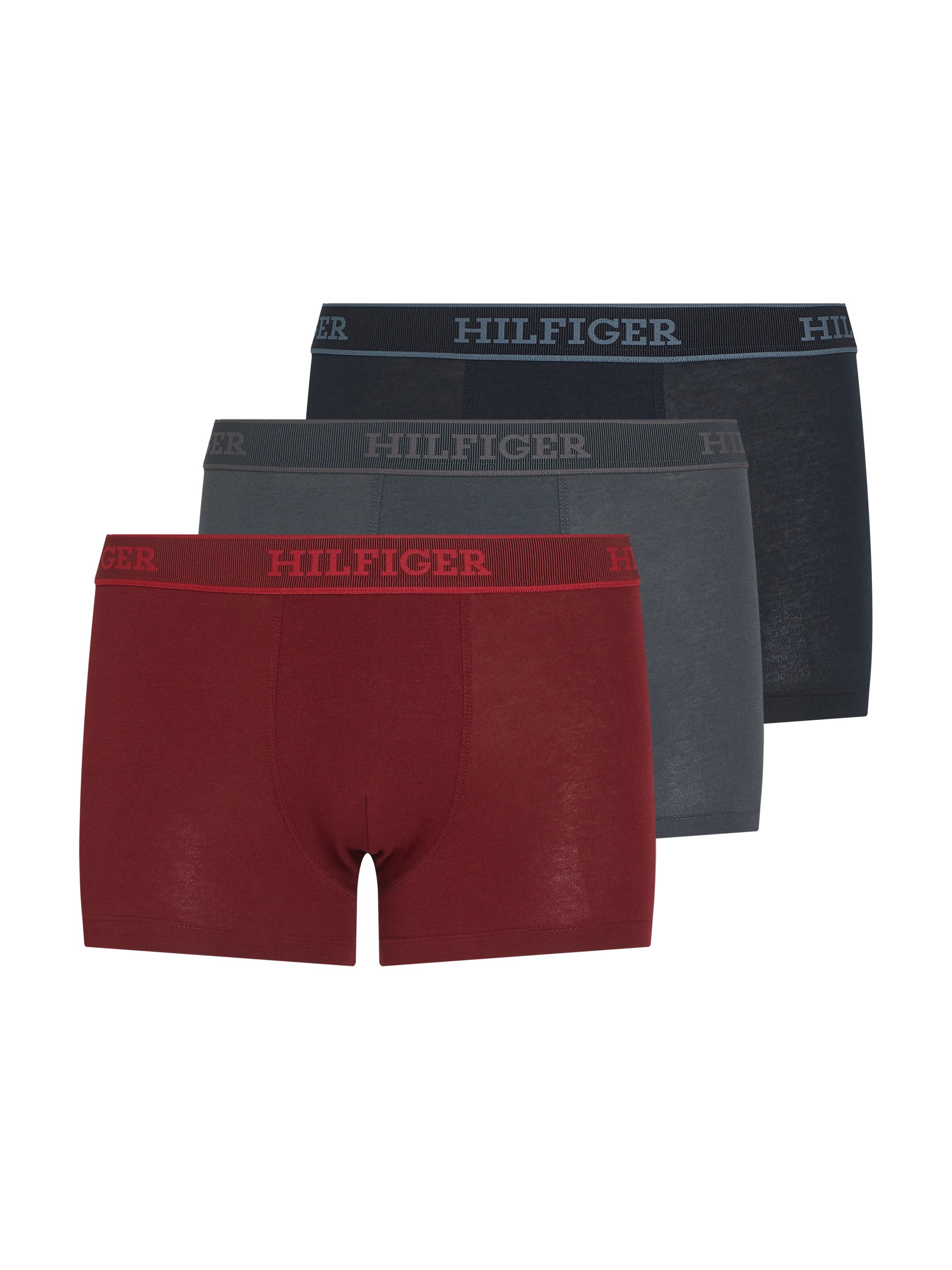 Tommy Hilfiger Katoenen Stretch Boxers Tripack Multicolor Heren