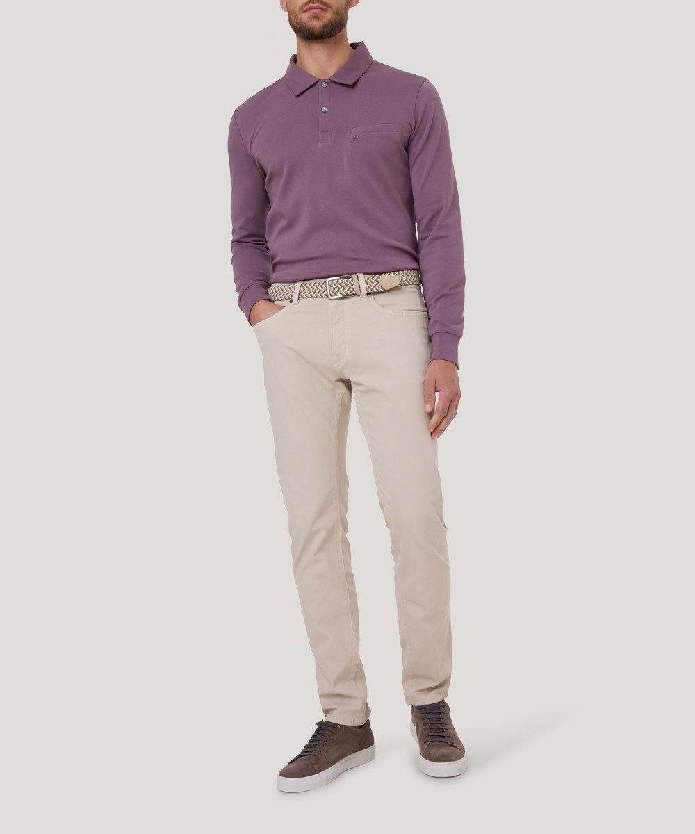 Pierre Cardin 5-pocket jeans PC-Lyon met omslagzoom