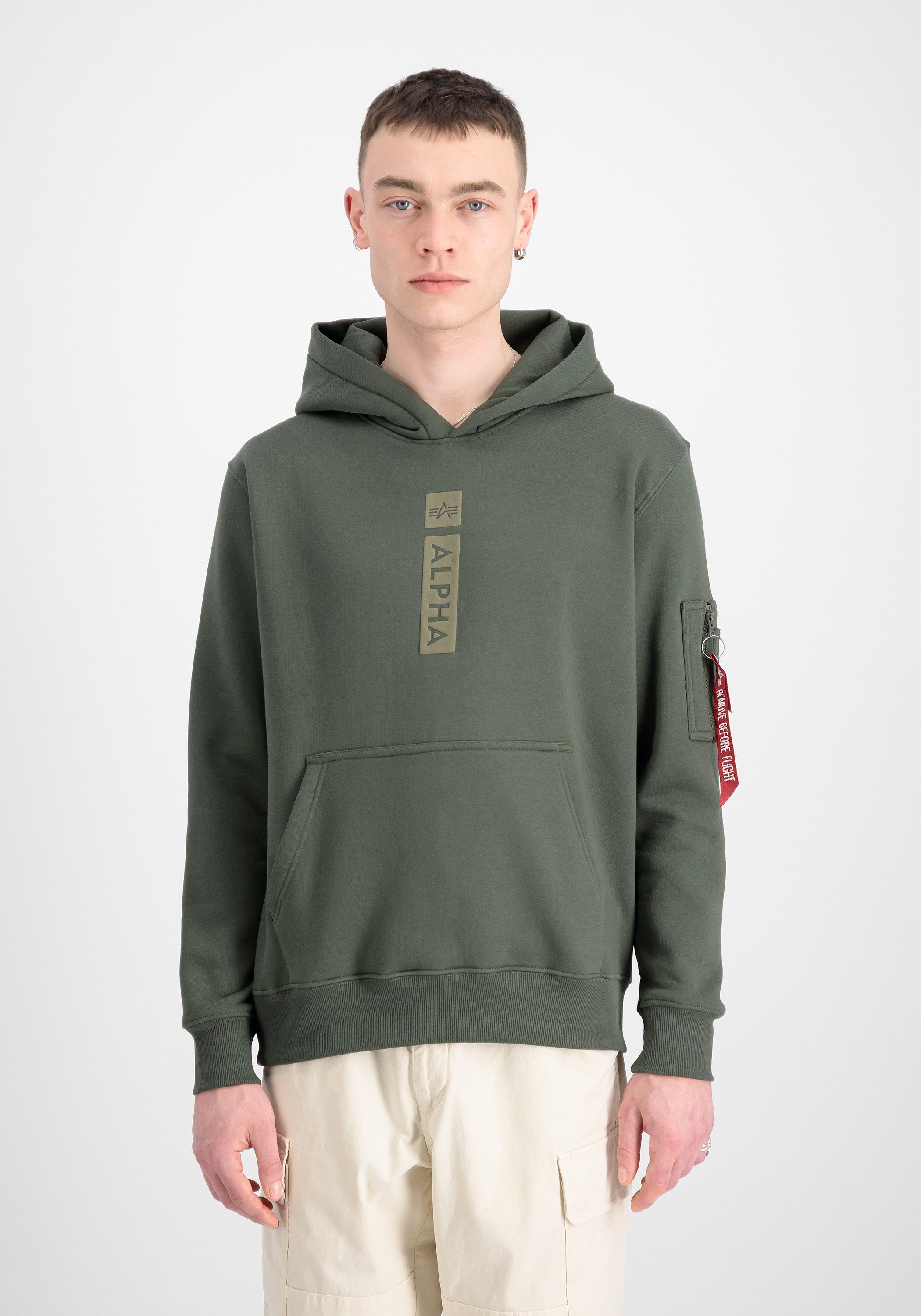 Alpha Industries Hoodie Alpha Industries Men - Hoodies Alpha Puff Print Hoodie