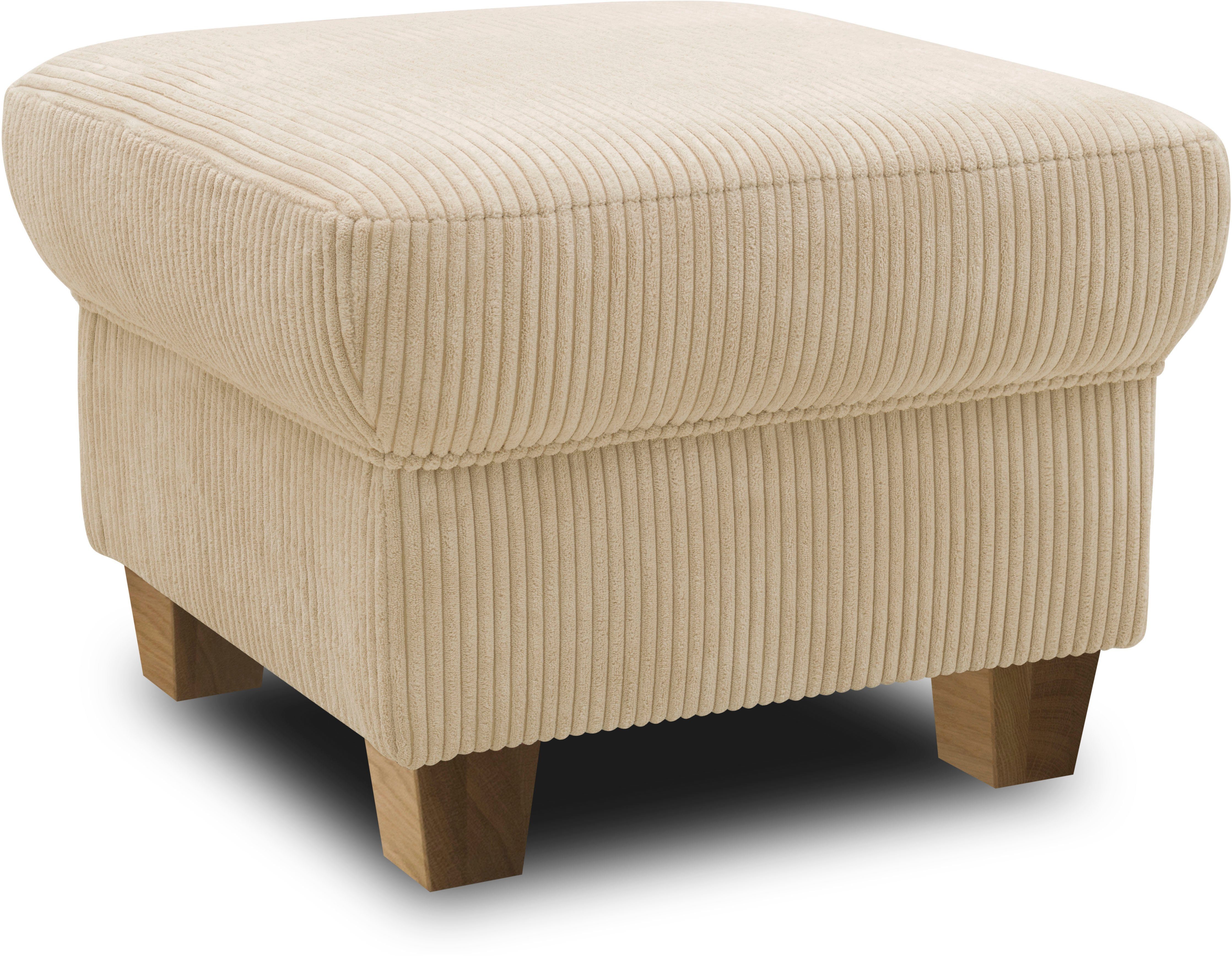 Home affaire Hocker Yesterday passend bij de yesterday-serie, ook in ribfluweel hockers