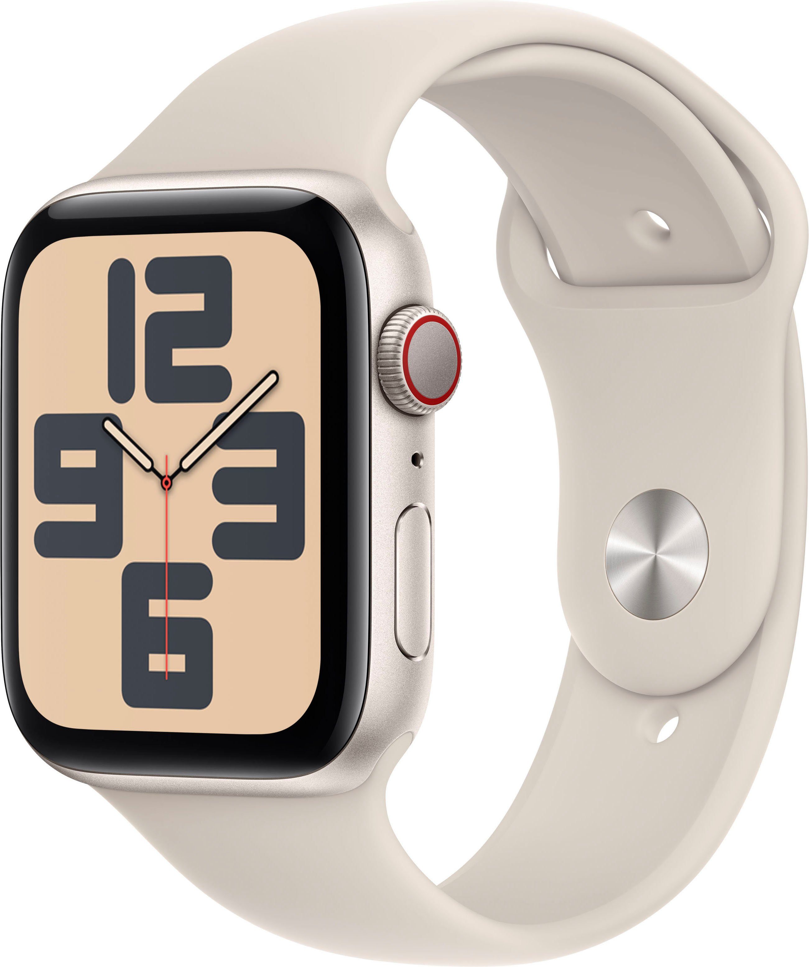 NU 20% KORTING: Apple Smartwatch Watch SE GPS Aluminium 44 mm + Cellular M-L Sport Band