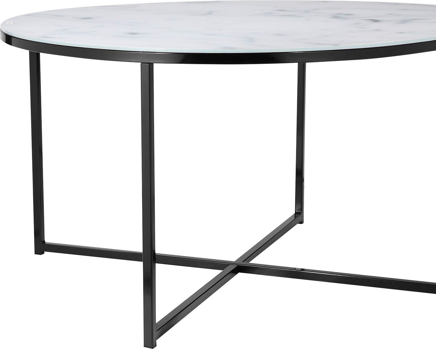 SalesFever Salontafel Tafelblad in marmerlook