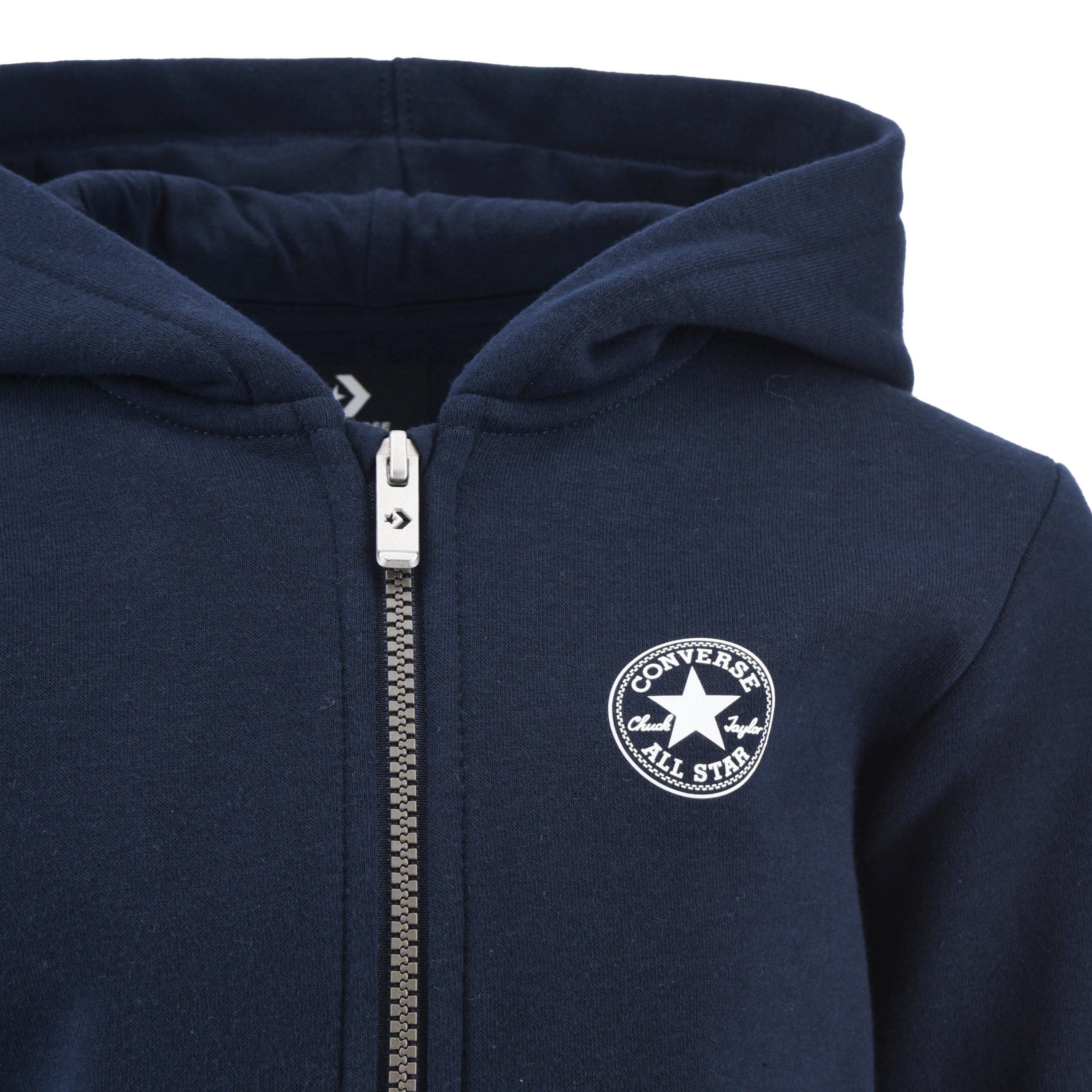 Converse Capuchonsweatvest CNVB FLEECE CTP CHEST CORE FZ (1-delig)