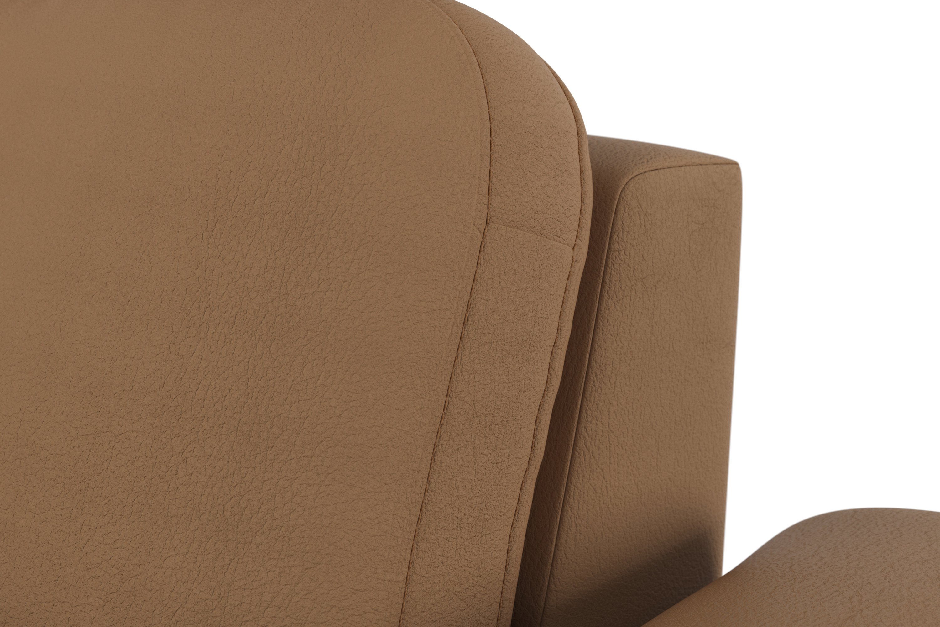 sit&more Hoekbank Bendigo L-vorm inclusief zitdiepteverstelling, bodemvrijheid 15 cm, in 2 pootkleuren