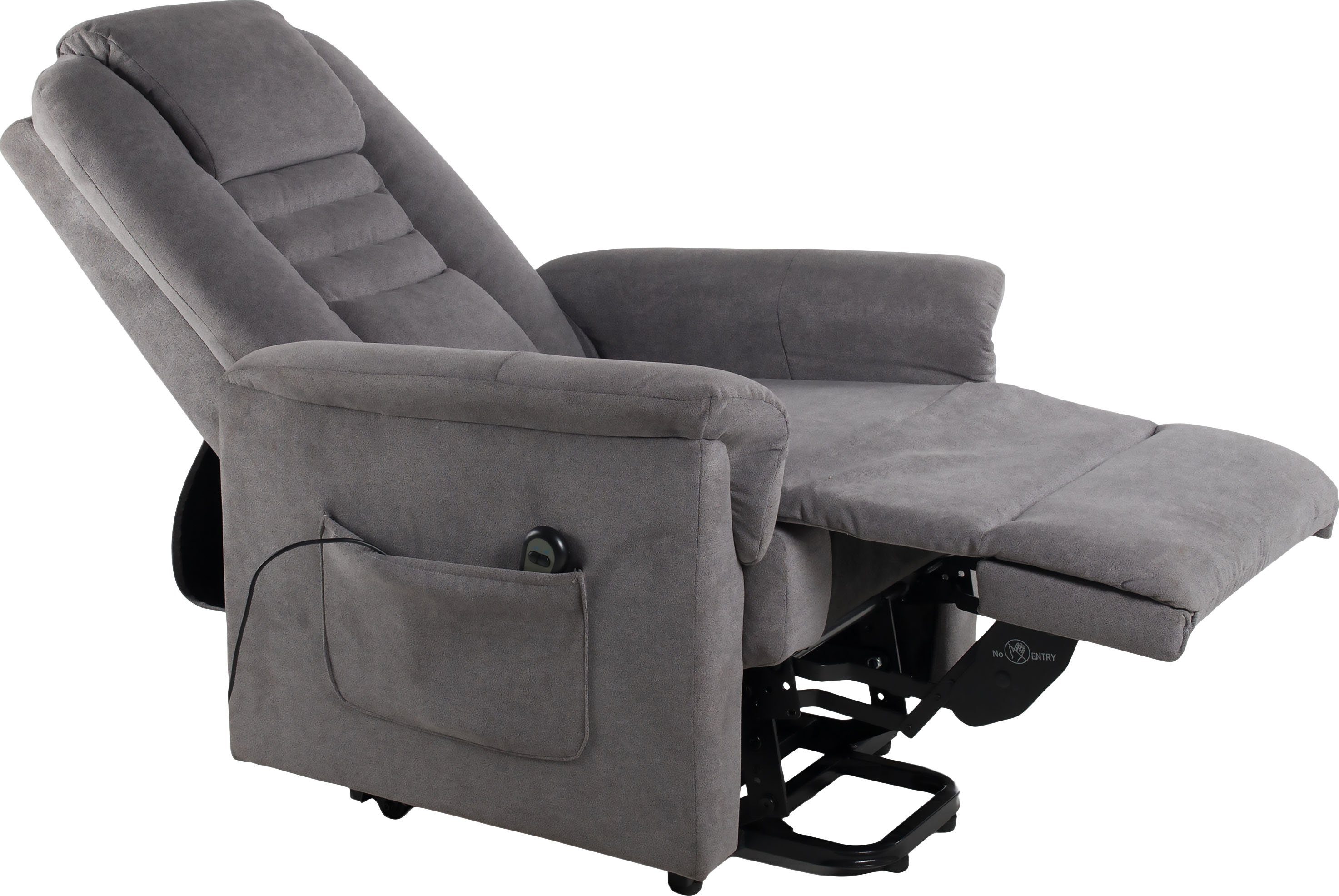 Duo Collection Relaxfauteuil Granada met elektrische opstahulp Relaxfunctie en pocketveren binnenvering met stalen nosagvering