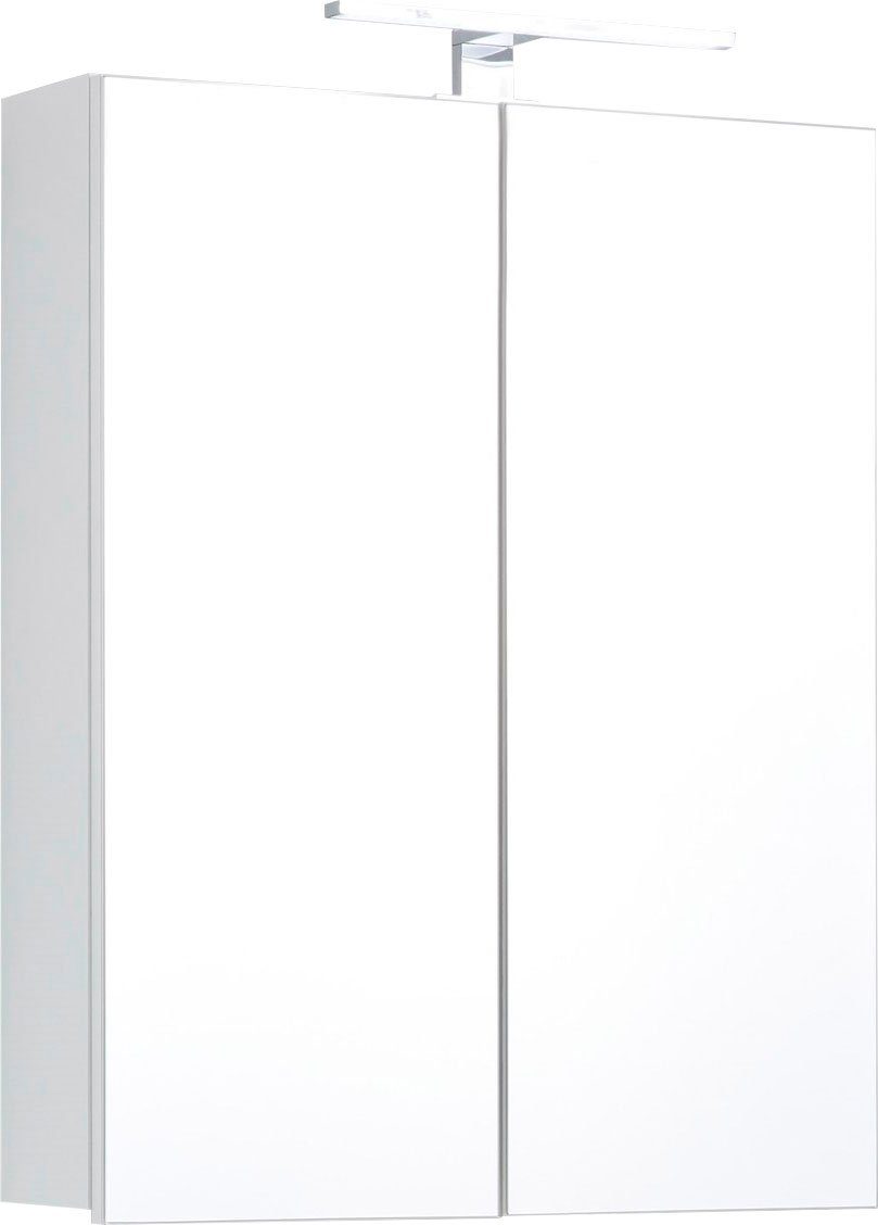 INOSIGN Badkamerserie Sovana Badkamermeubels met hoogglanzende fronten inclusief opbouwverlichting (set, 5-delig)