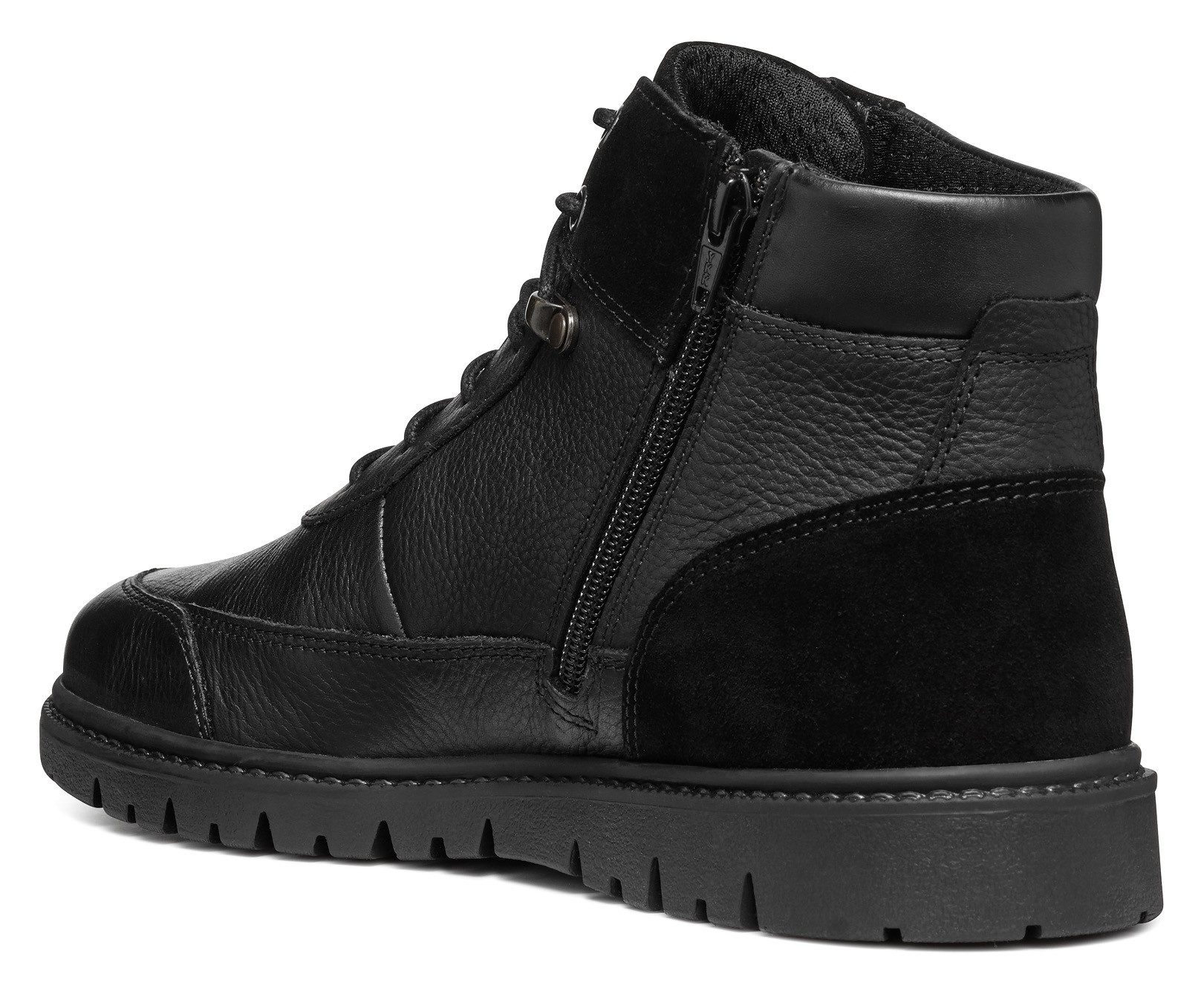 Geox Veterschoenen U GHIACCIAIO A Worker boots, veterschoenen, casual laarzen met doorlopende zool