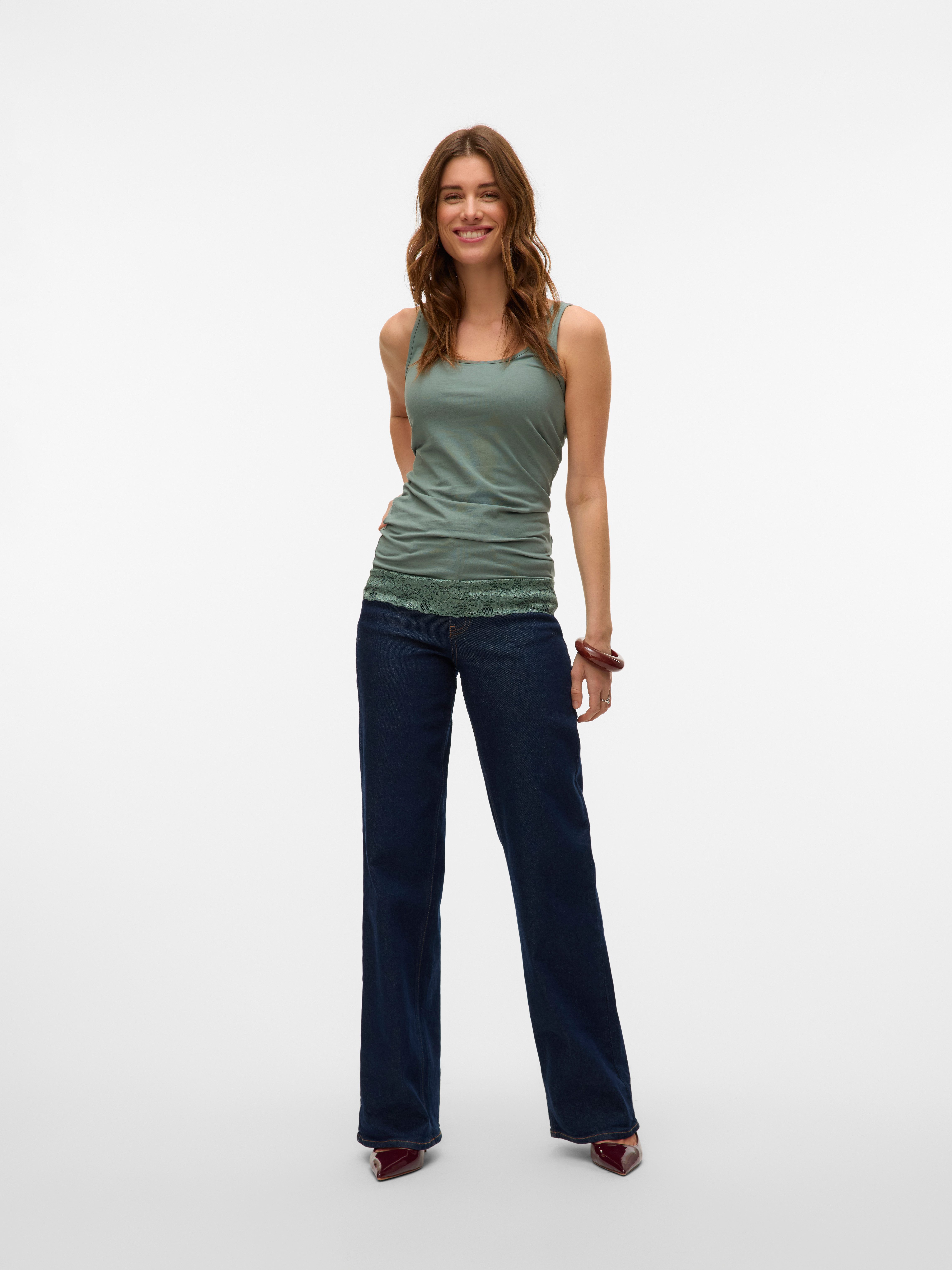 Vero Moda Tanktop VMMAXI MY LACE LONG TANK JRS NOOS