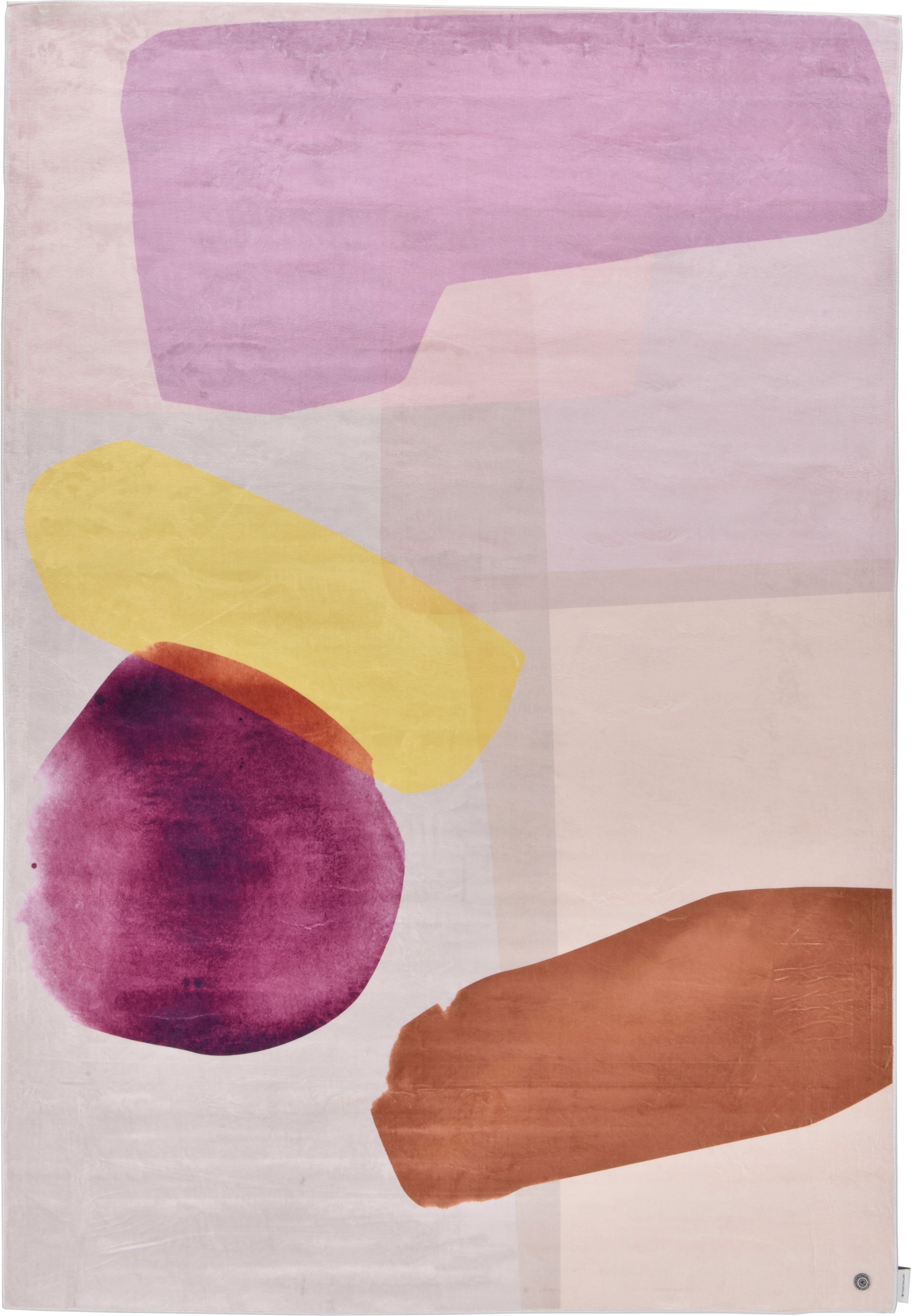 TOM TAILOR HOME Vloerkleed Shapes - THREE Korte pool, gedessineerd, modern design