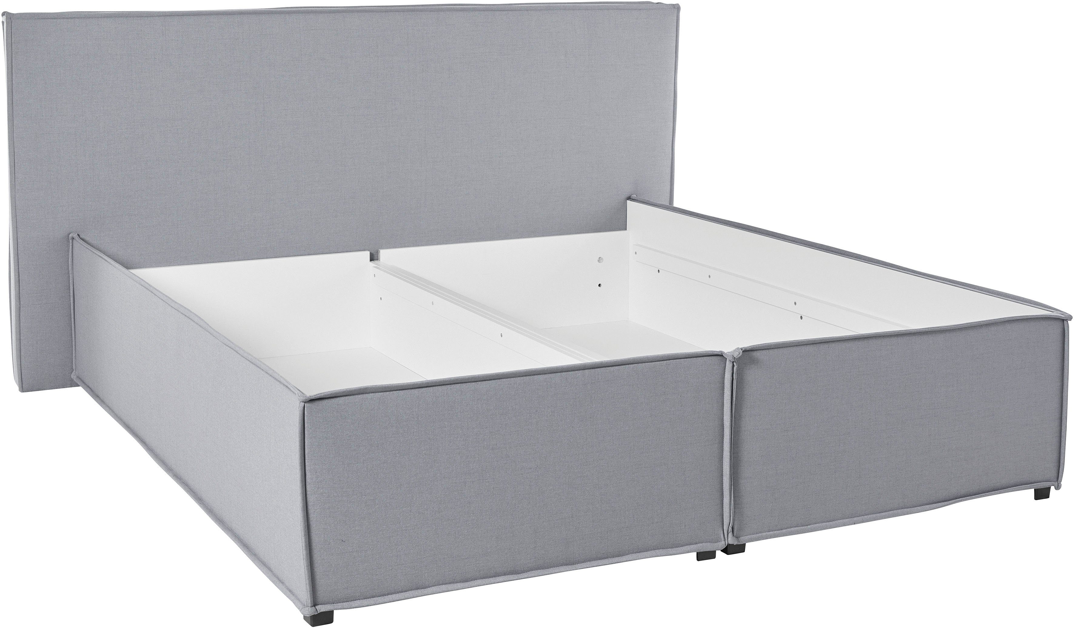 LeGer Home by Lena Gercke Gestoffeerd bed Isaline naar keuze zonder matras of met 3 matrassoorten, hoofdbordhoogte 107 cm