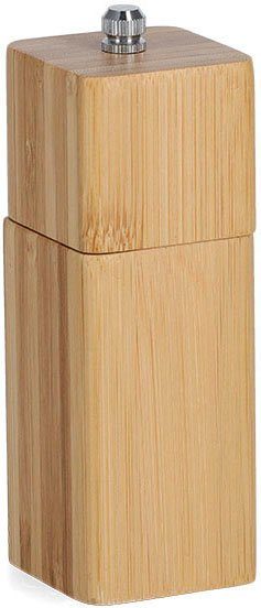 Zeller Present Peper- en zoutmolen Bamboe, keramisch maalwerk (2 stuks)