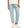 roxy straight jeans electric move mid blauw