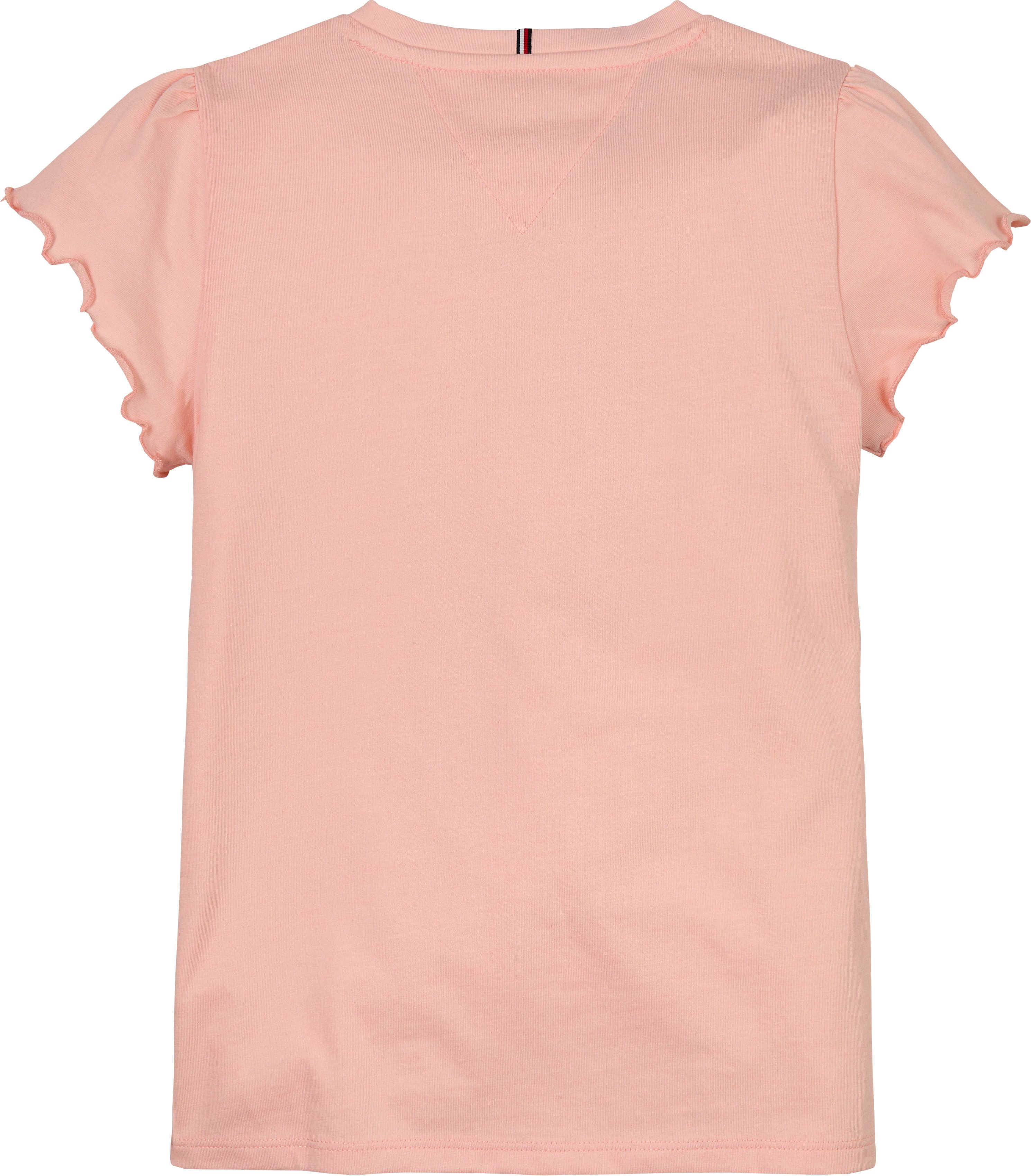 Tommy Hilfiger T-shirt ESSENTIAL RUFFLE SLEEVE TOP S/S