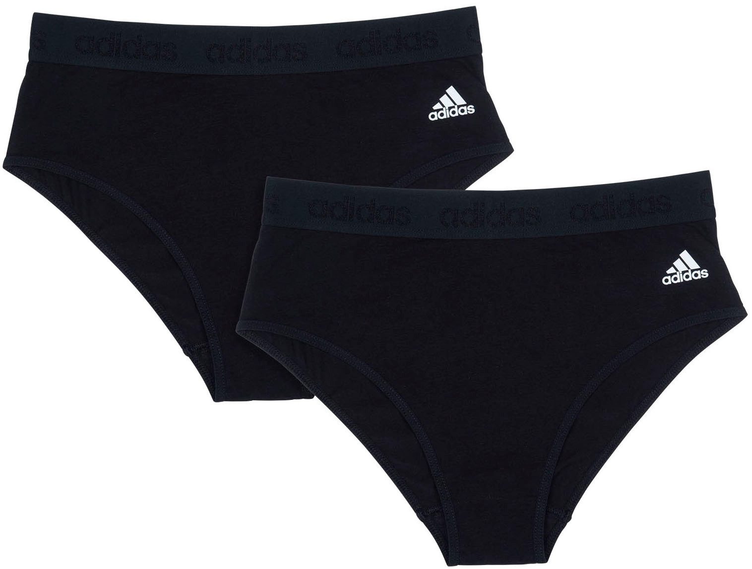 Adidas Sportswear Bikinibroekje met hoge taille (Set van 2)