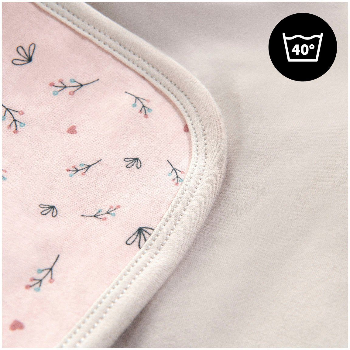 Hauck Babydeken Baby Inslapdeken, Snuggle N Dream beige bloei