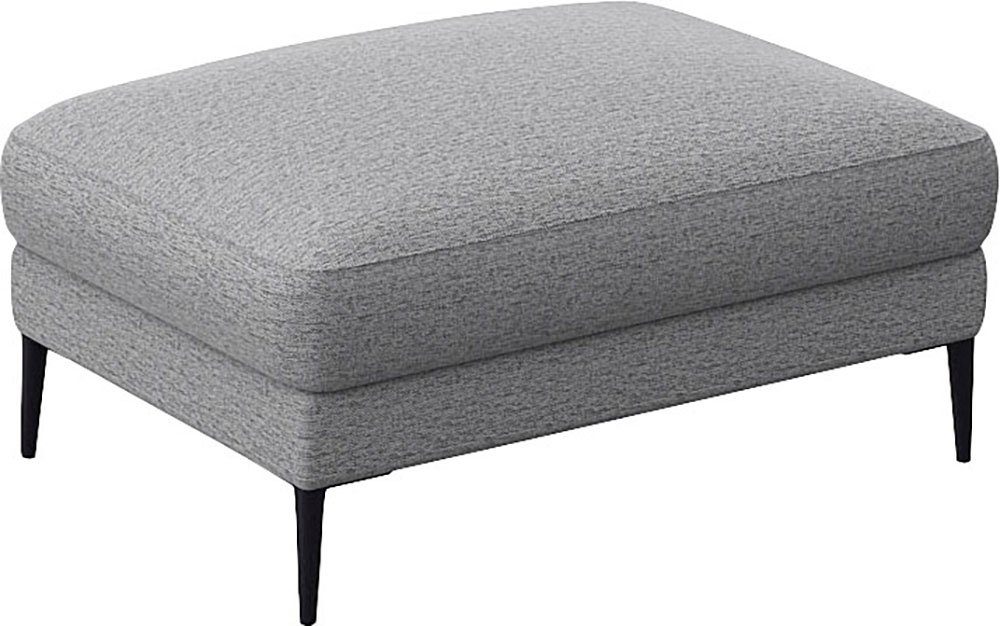 FLEXLUX Poef Belle gestoffeerde hocker, zithocker Scandinavisch design, in een sublieme verwerking