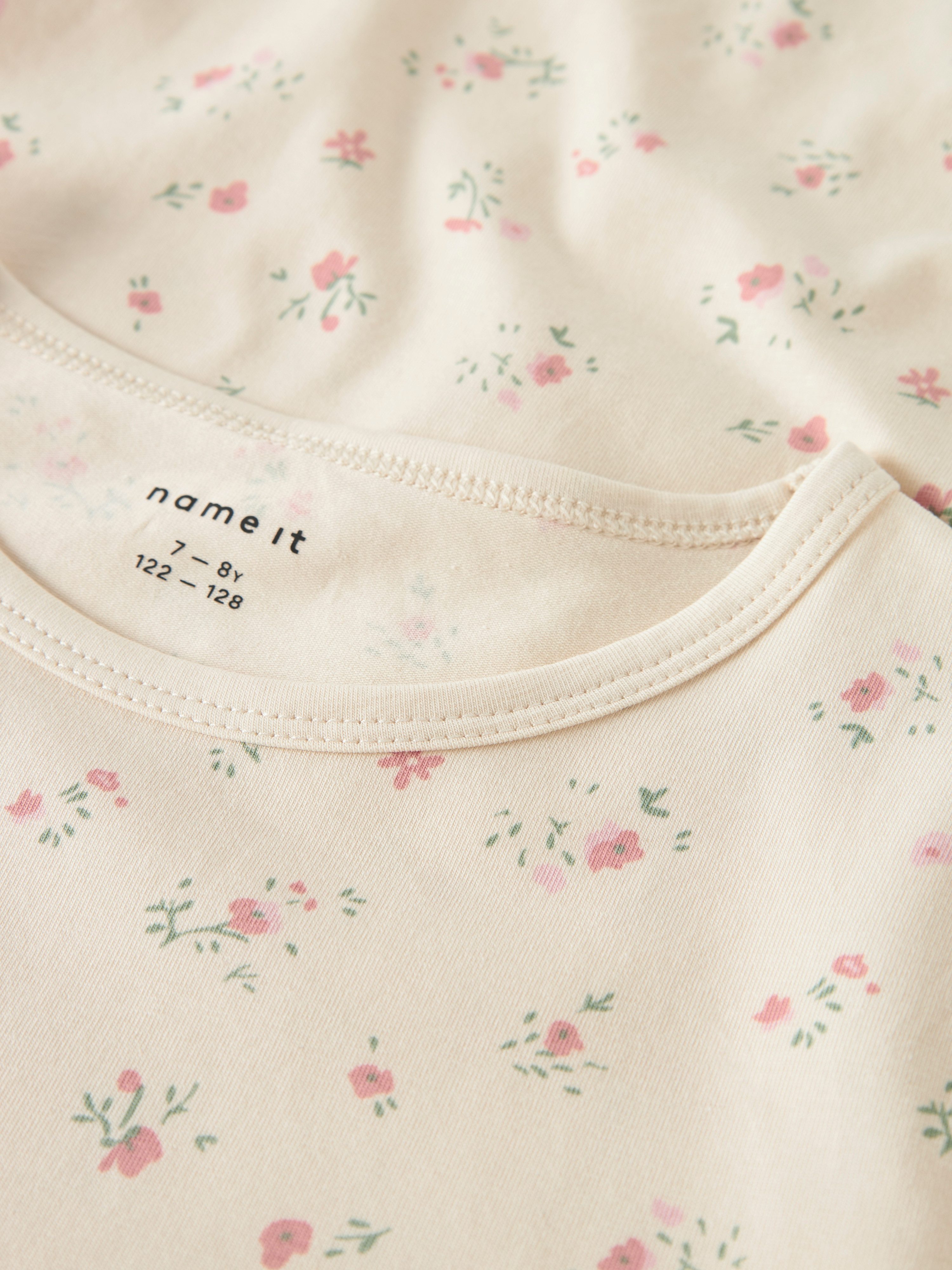 Name It Pyjama NKFNIGHTGOWN FLOWER NOOS