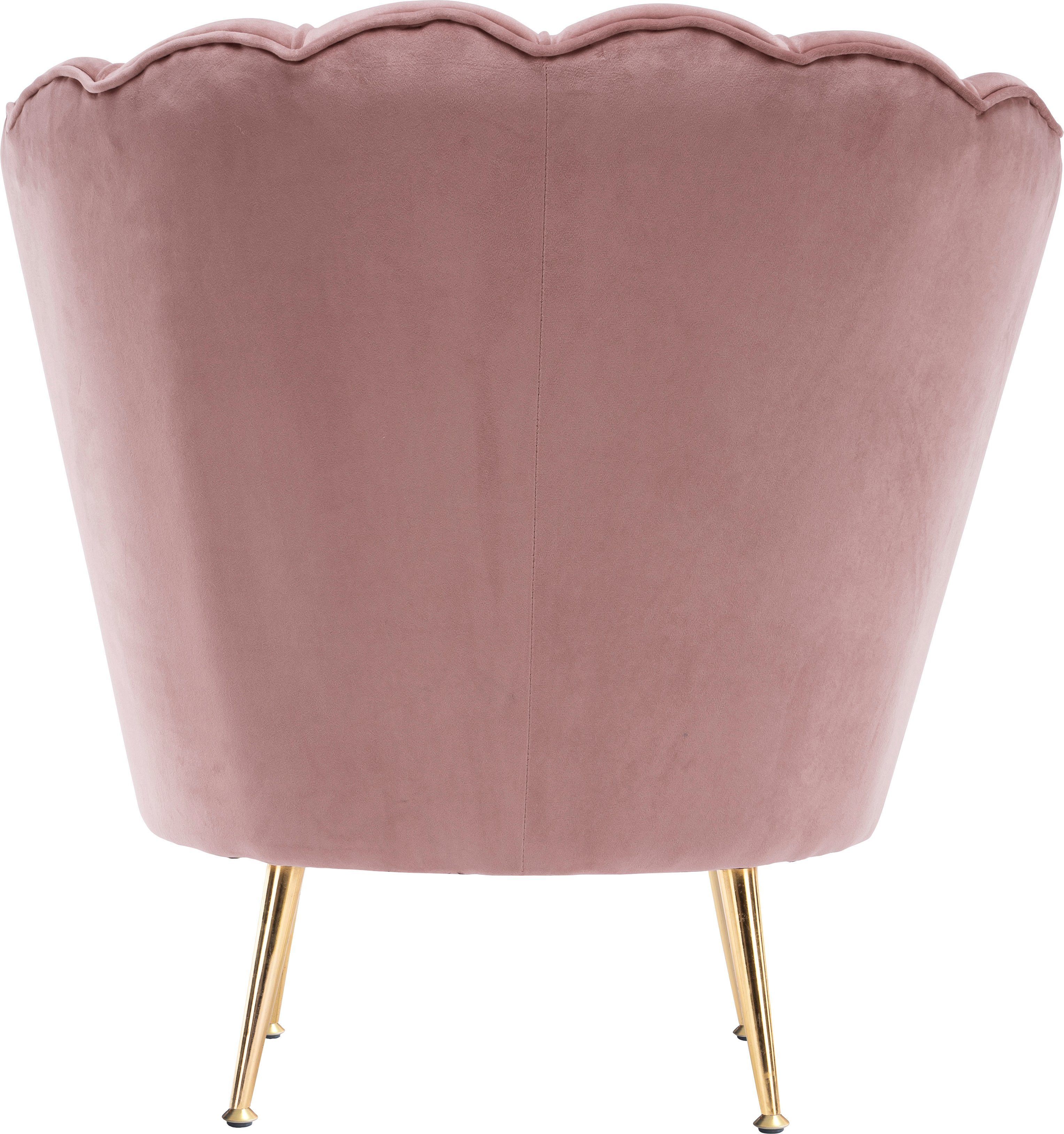 Kayoom Fauteuil Sofa Barbara 125, hoogwaardige fluwelen stof met fluweelachtige aanraking (1 stuk)
