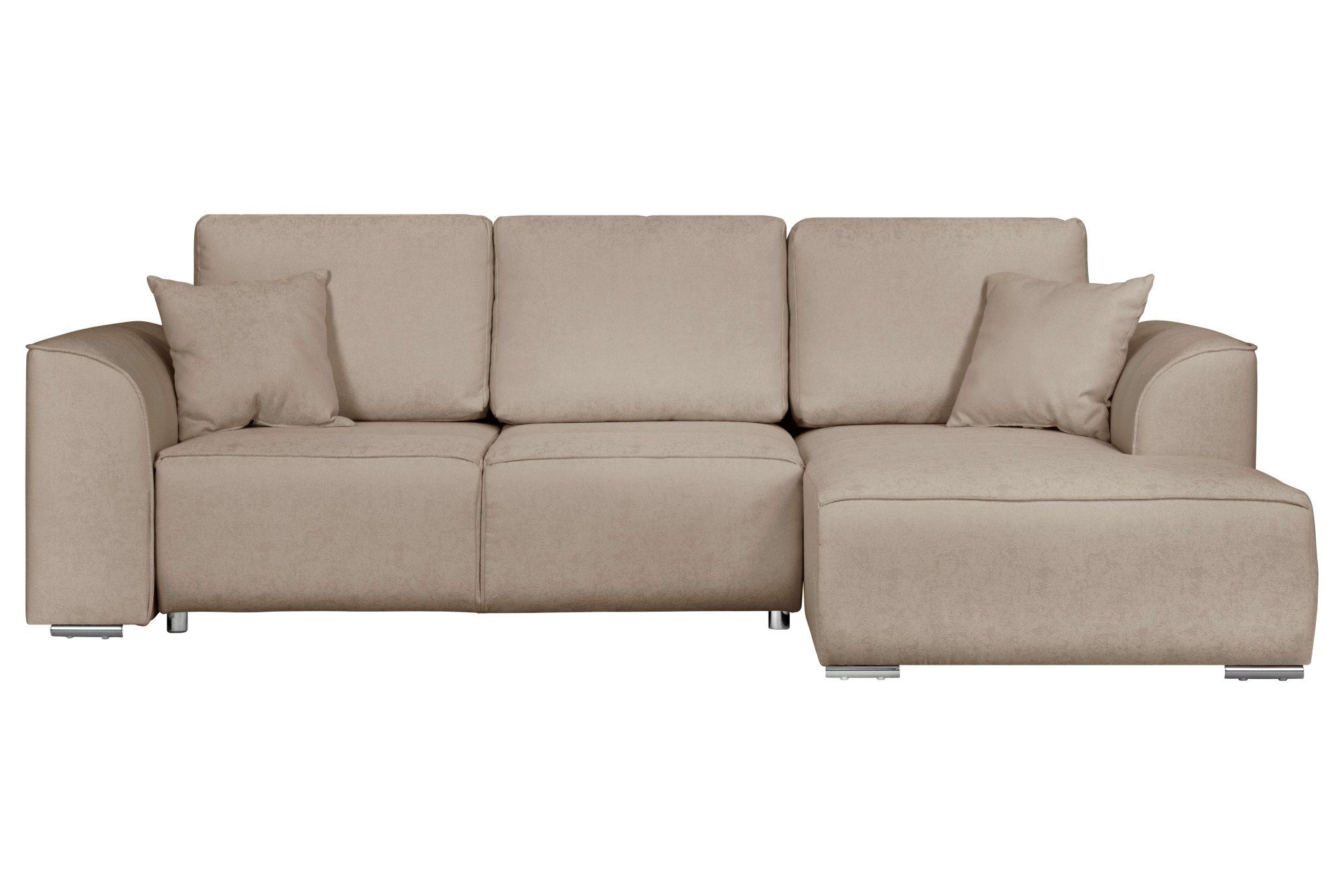 INOSIGN Hoekbank BEATRICE optionele slaapbank met bedlade, B/D/H: 265/170/86 cm