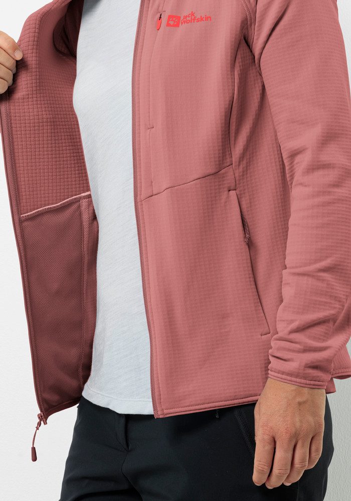 Jack Wolfskin Fleecejack KOLBENBERG HOODED FZ W