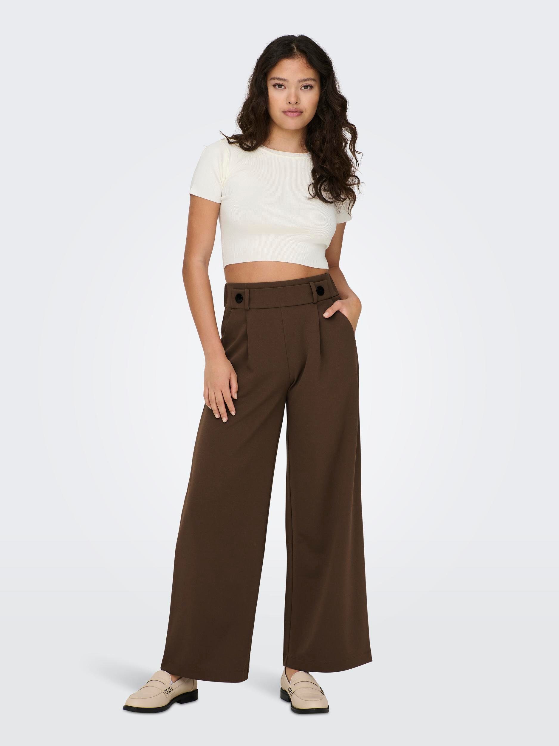 JDY Trui met korte mouwen JDYCIRKELINE S/S CROP TOP KNT NOOS