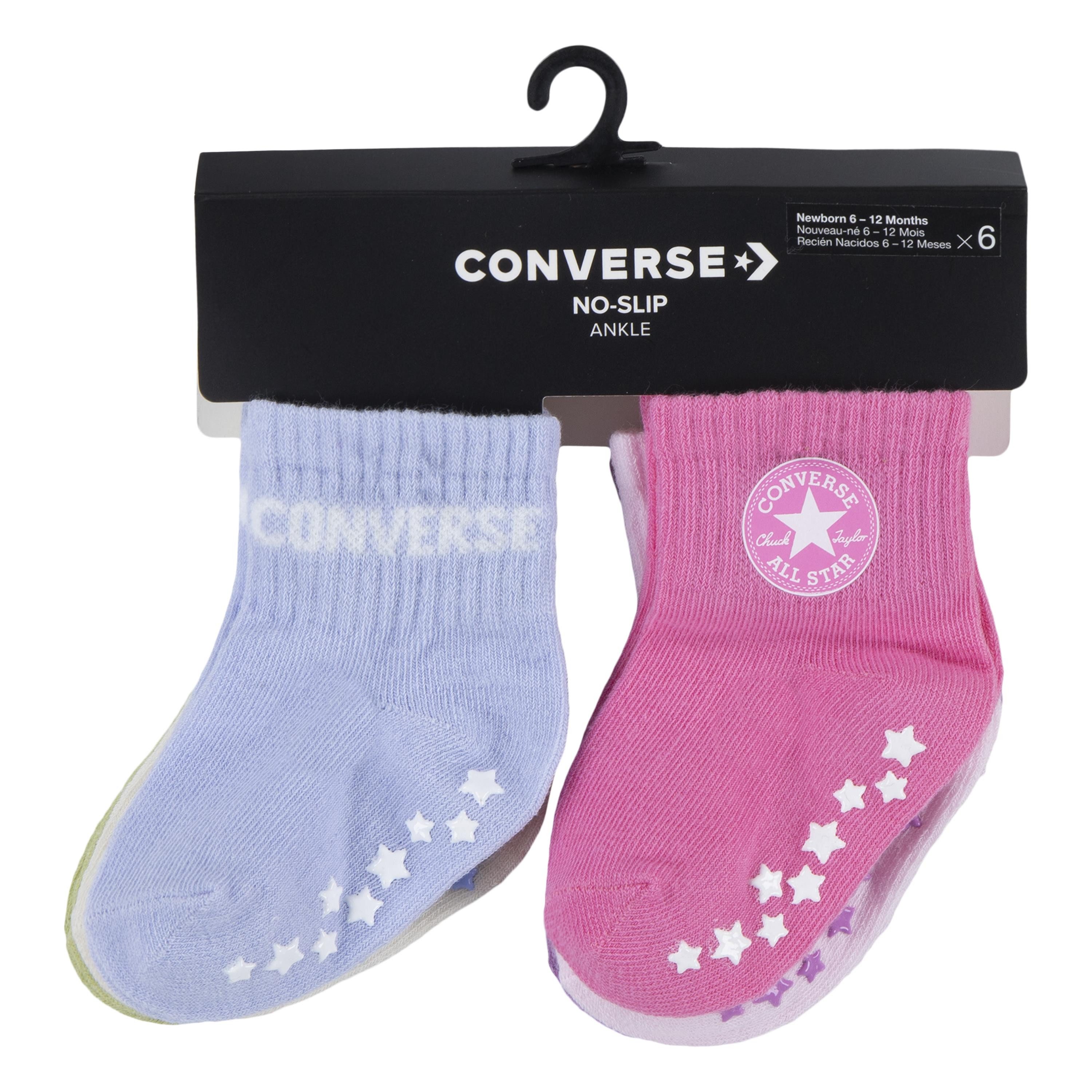 Converse Sokken CHN CORE 6PK GRIP INF TOD SCKS (6 paar)