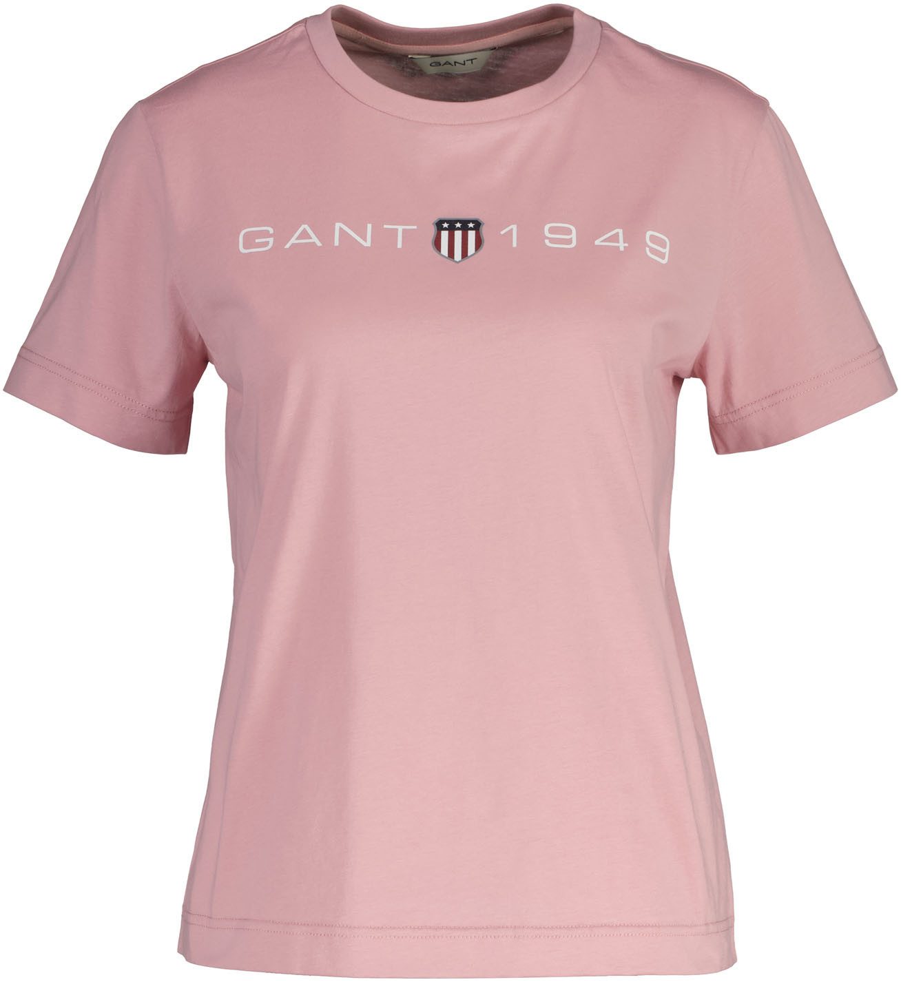 Gant T-shirt REG PRINTED GRAPHIC T-SHIRT met een retro-wapenafbeelding