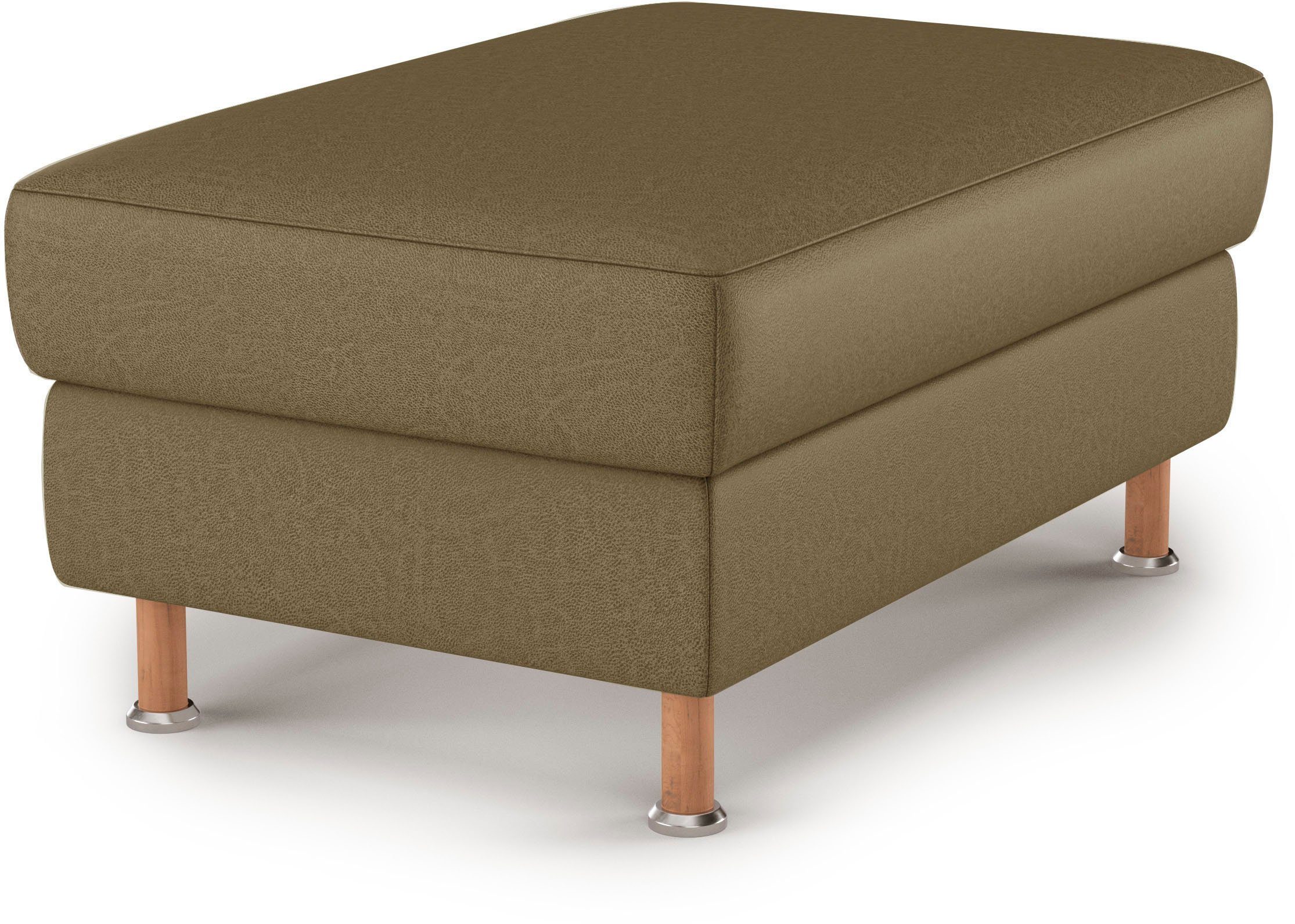 Home affaire Hocker Calypso Houten poten met metalen plaat