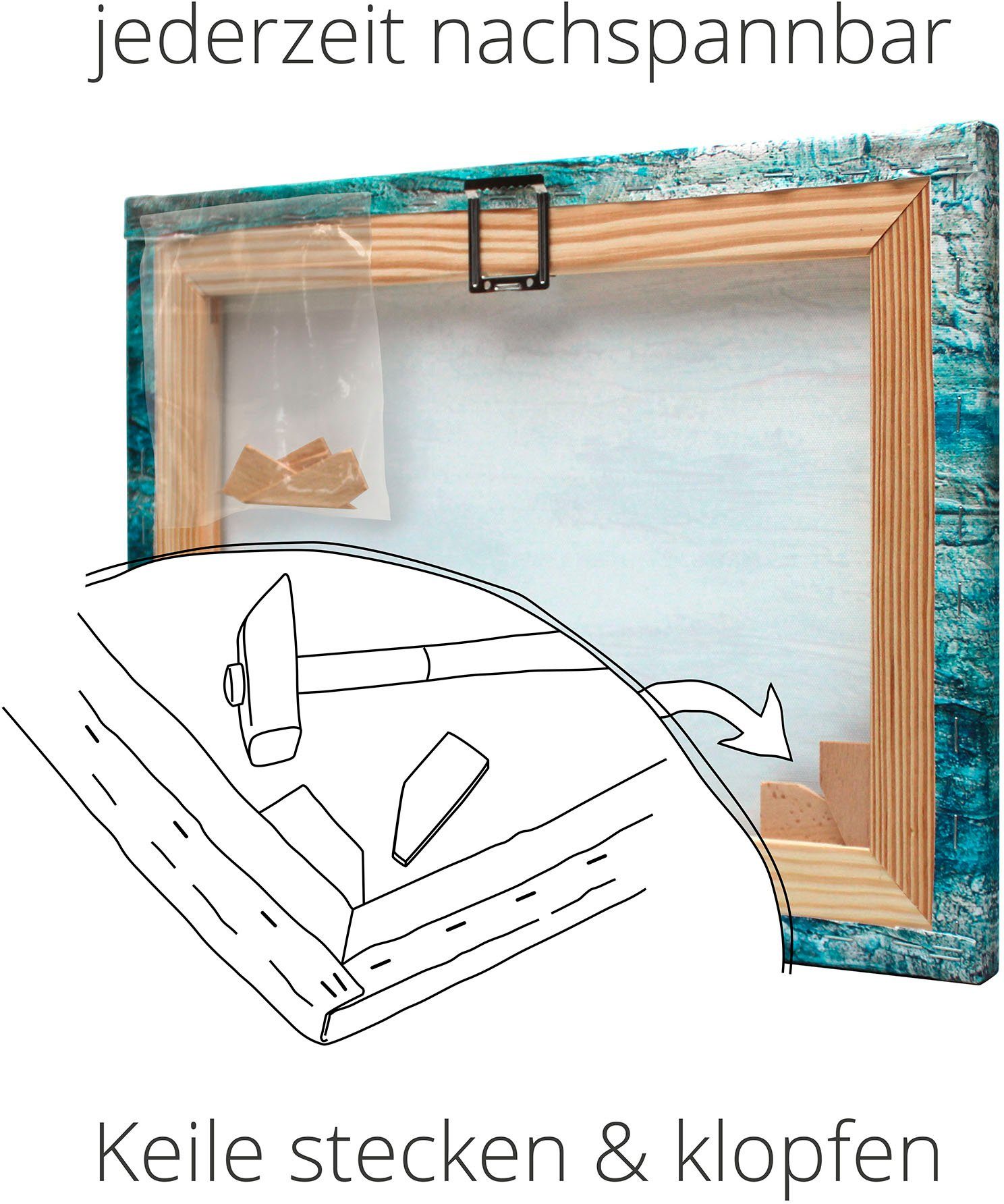 Artland Artprint Ezel als artprint van aluminium, artprint voor buiten, artprint op linnen, poster, muursticker