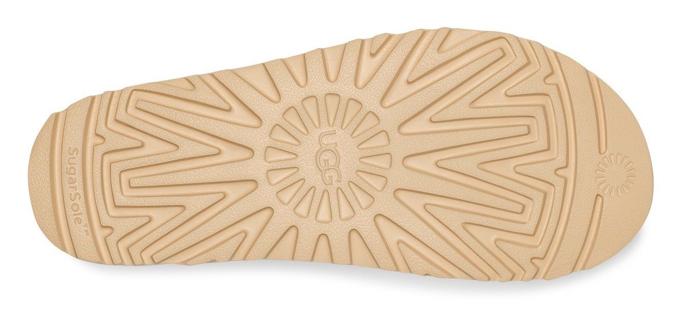 UGG Plateausandalen W GOLDENSTAR , plateausandaal, sandaal met klittenbandsluiting