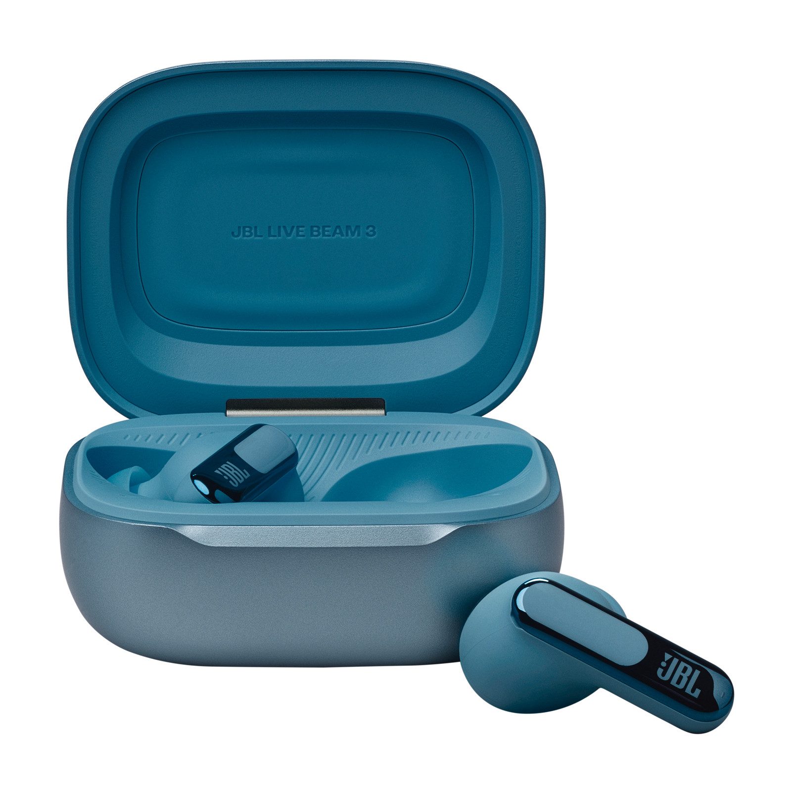 JBL Draadloze in-ear hoofdtelefoon LIVE BEAM 3 True Adaptive Noise Cancelling, IP55, Personi-Fi 3.0