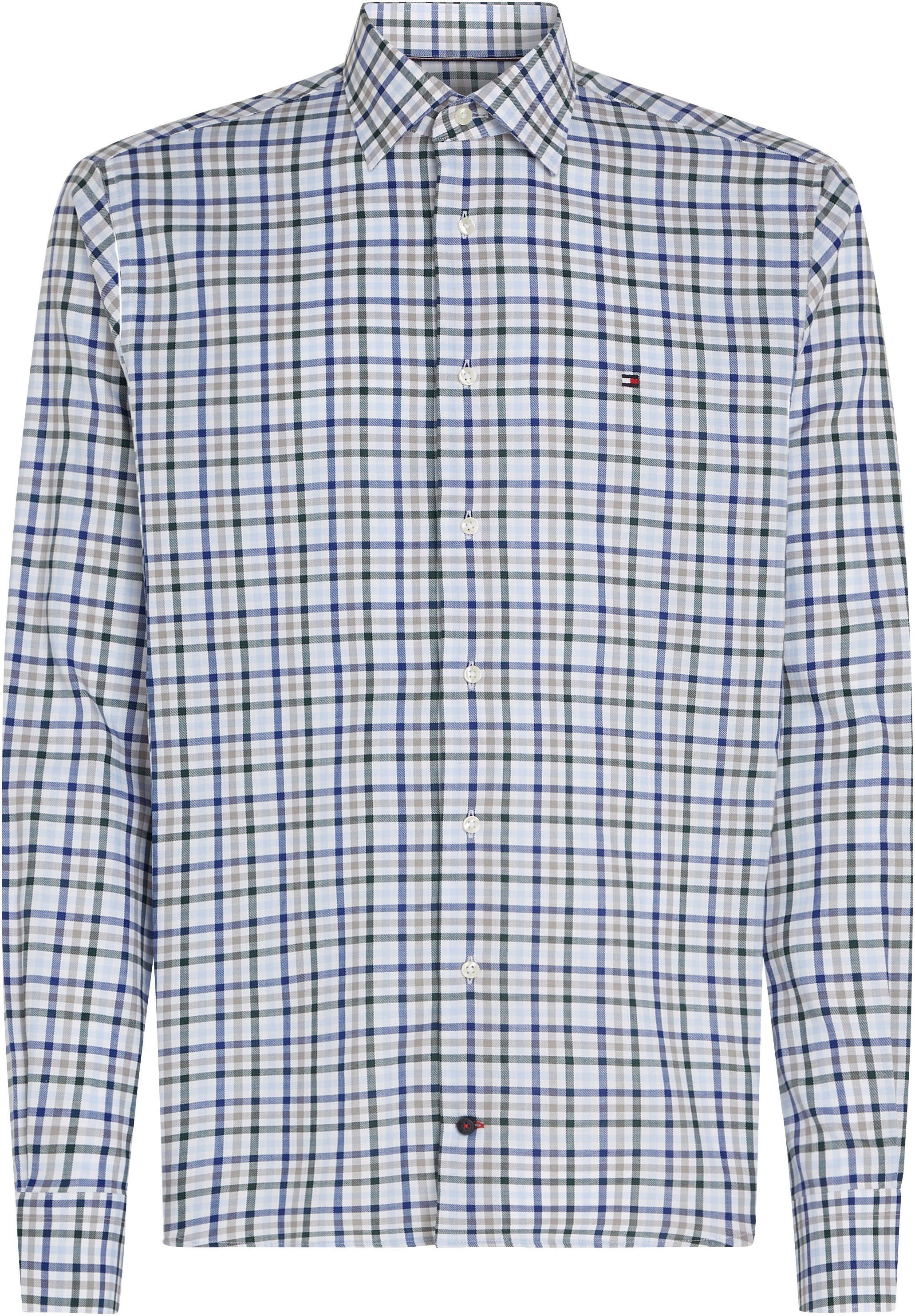 Tommy Hilfiger Businessoverhemd CL STRETCH TWILL GINGHAM RF SHRT