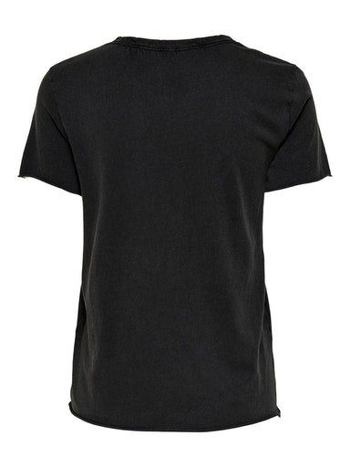 Only Shirt met ronde hals ONLLUCY REG S/S TOP JRS NOOS