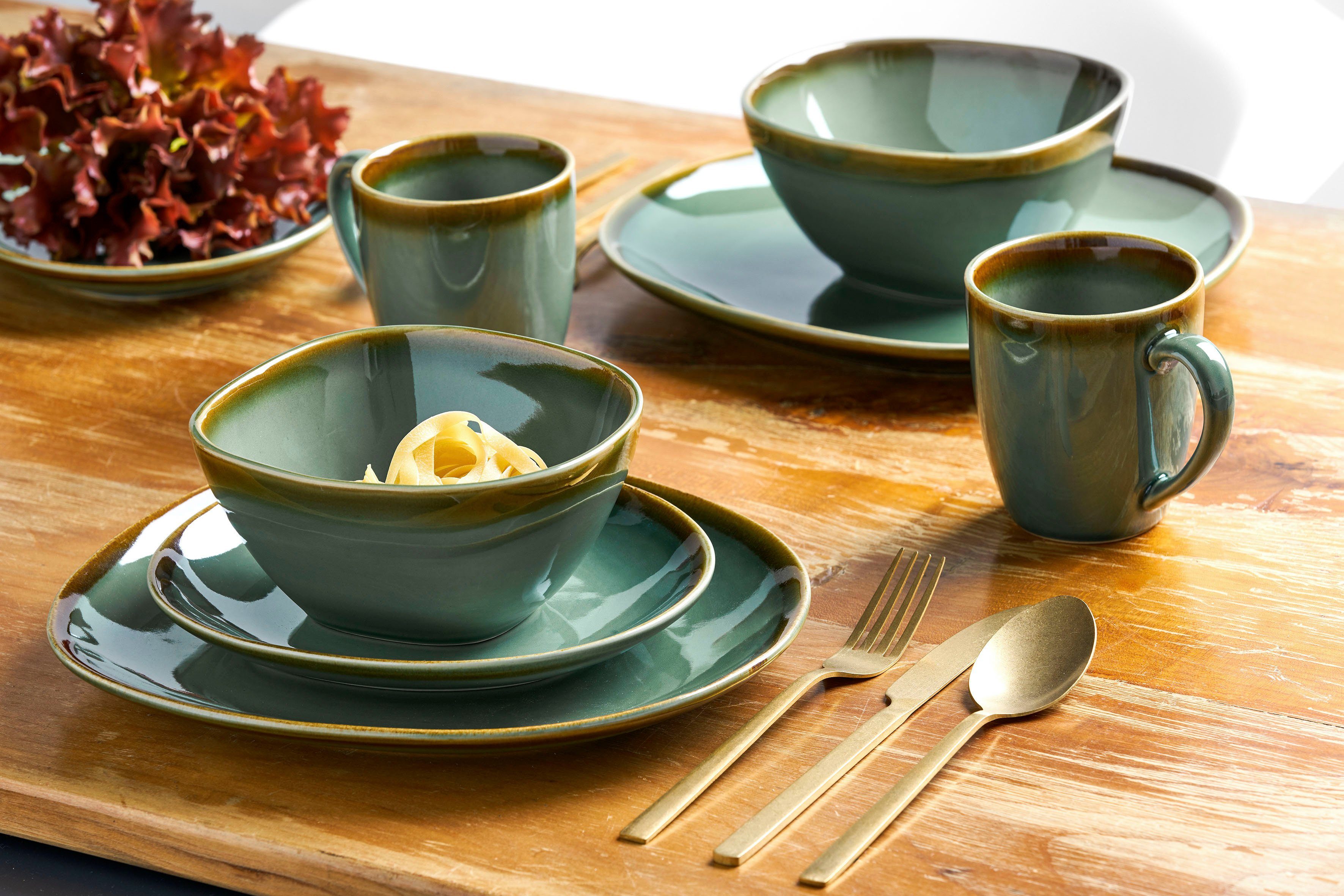 van Well Servies Sintra robust, perfect voor dagelijks gebruik (set, 8-delig)