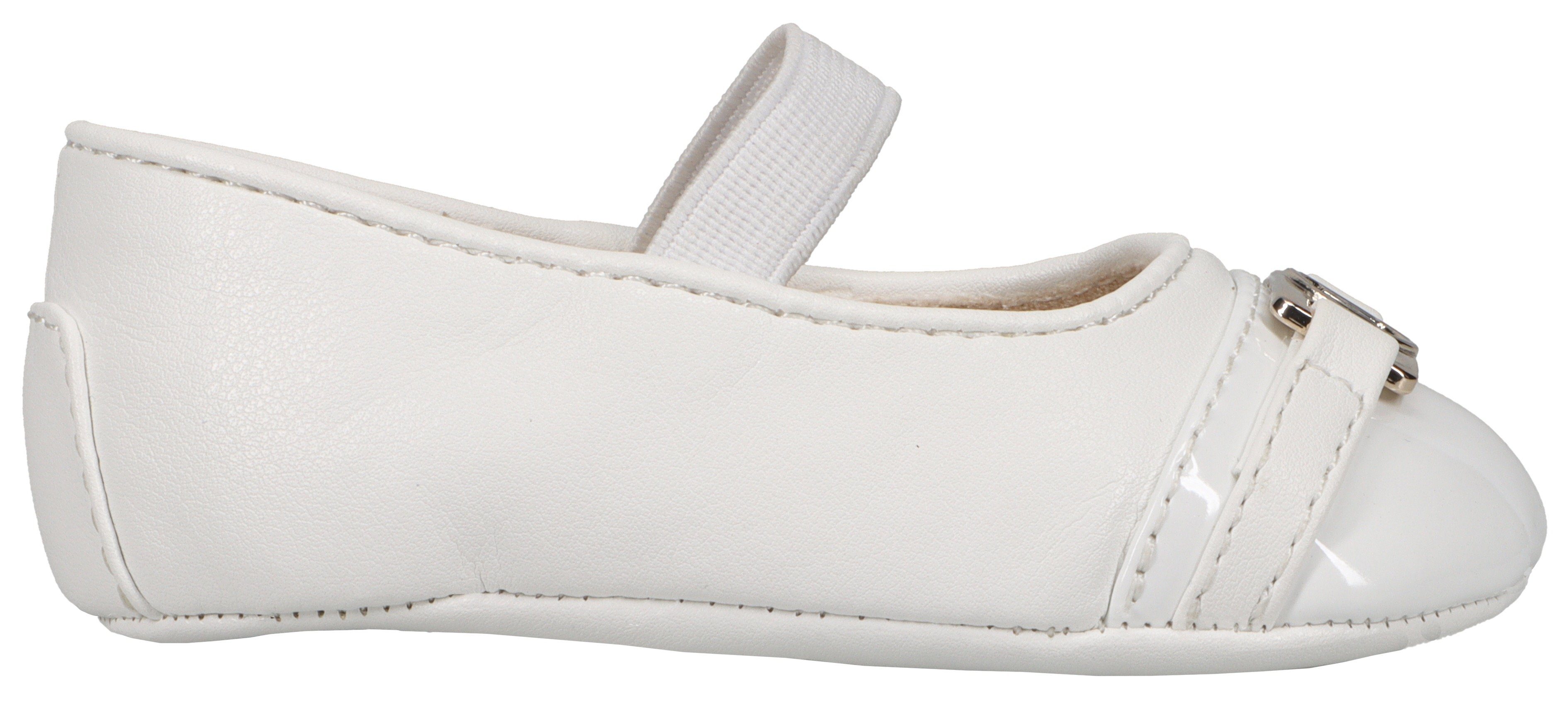 MICHAEL KORS KIDS Ballerina's BABY NYOMI Feestelijke schoen, doopschoen met praktische rubberband