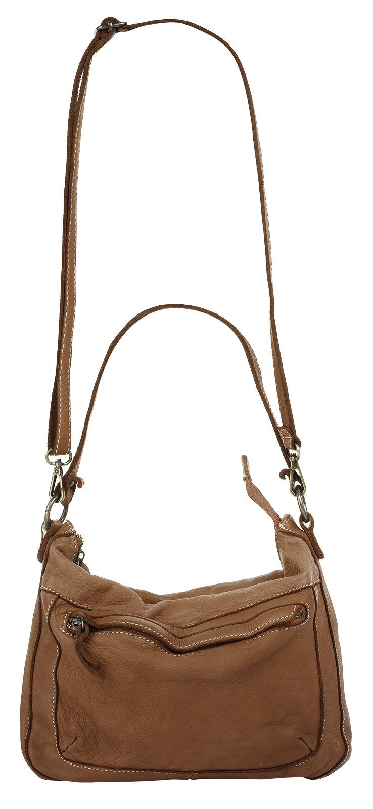Cluty Shopper echt leer, made in italy