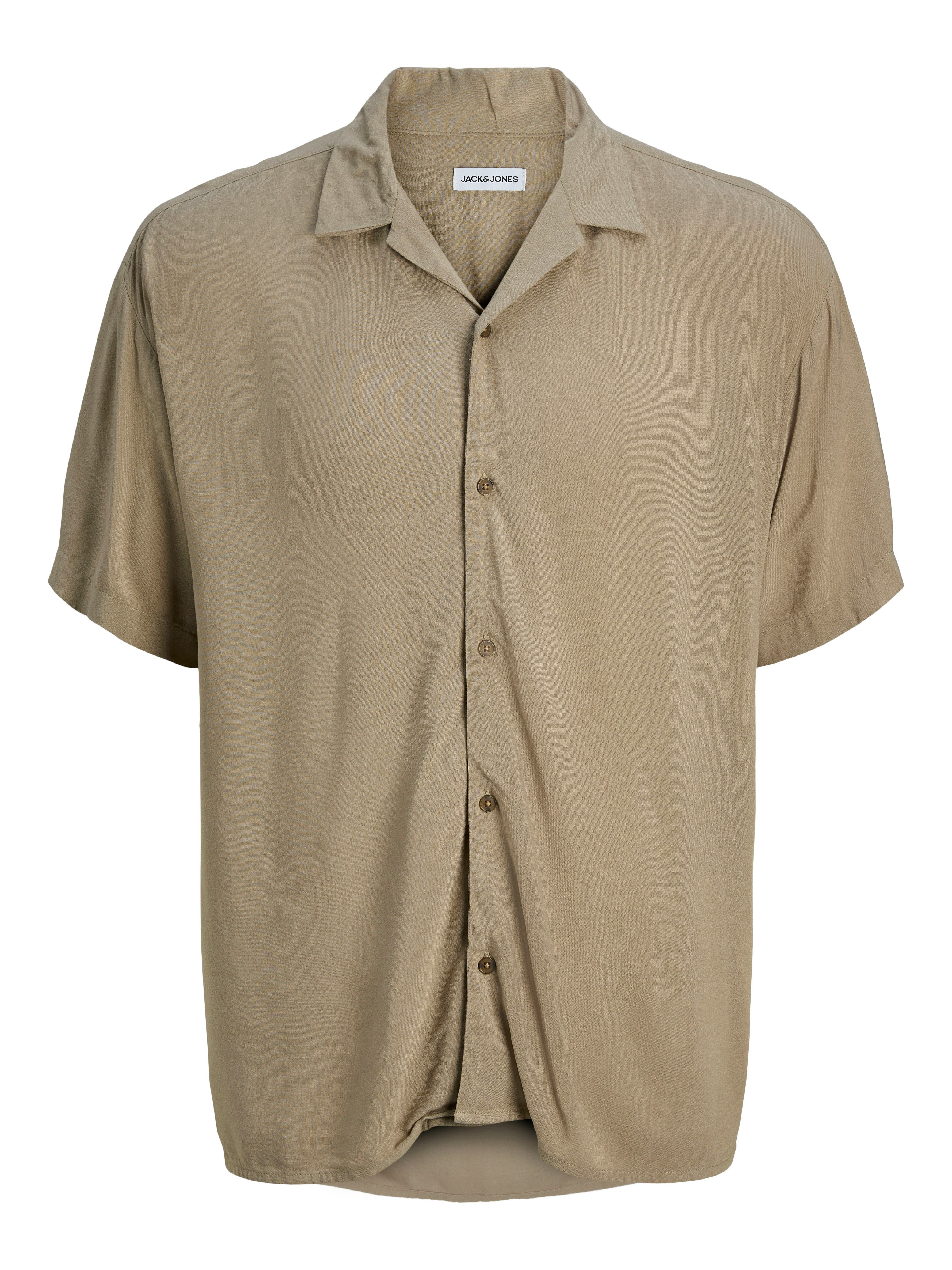 Jack & Jones Overhemd met korte mouwen JJEJEFF SOLID RESORT SHIRT S/S SN