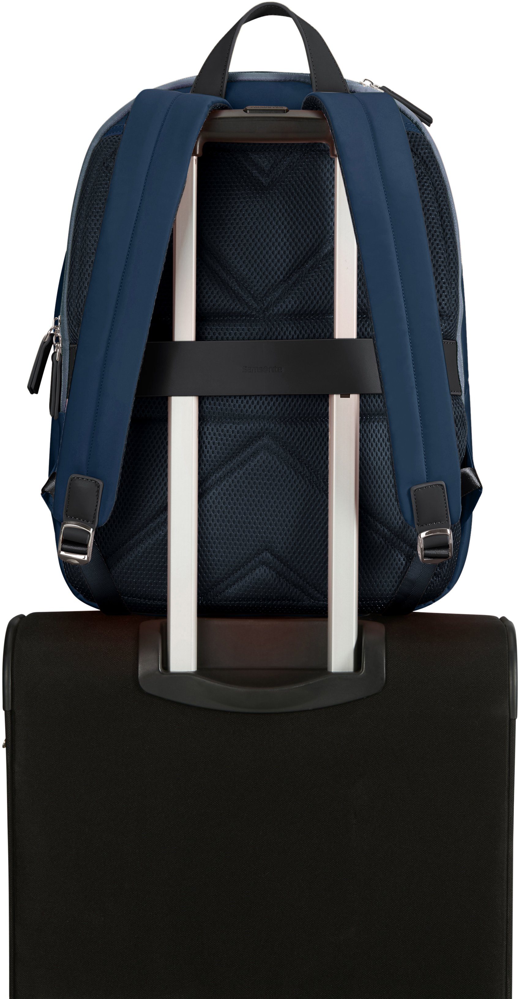 Samsonite Laptoprugzak ECO WAVE Vrijetijds rugzak schoolrugzak stadsrugzak 15 6-inch laptopvak