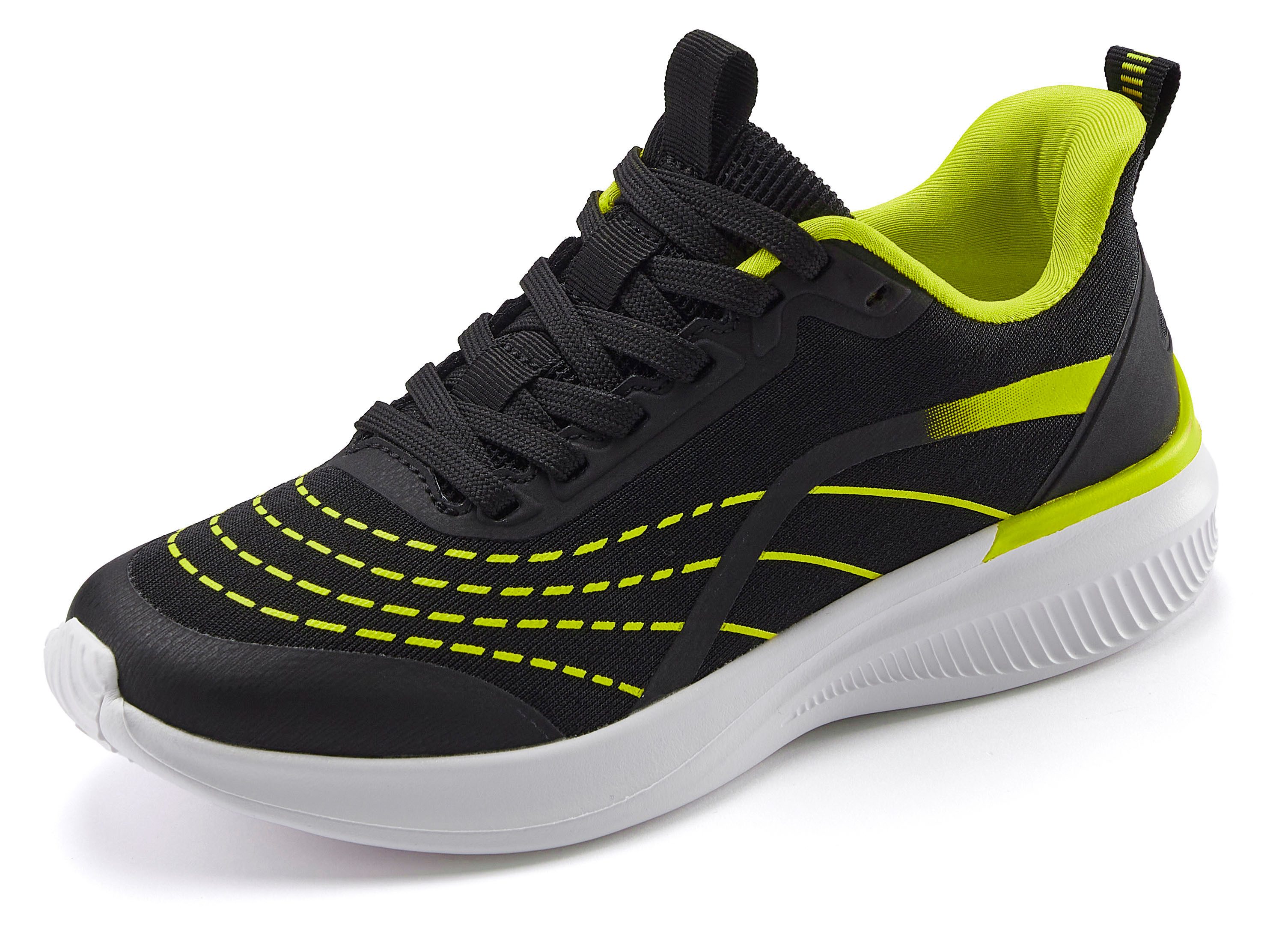 Lascana Sneakers Halfschoen, veterschoen, vrijetijdsschoen