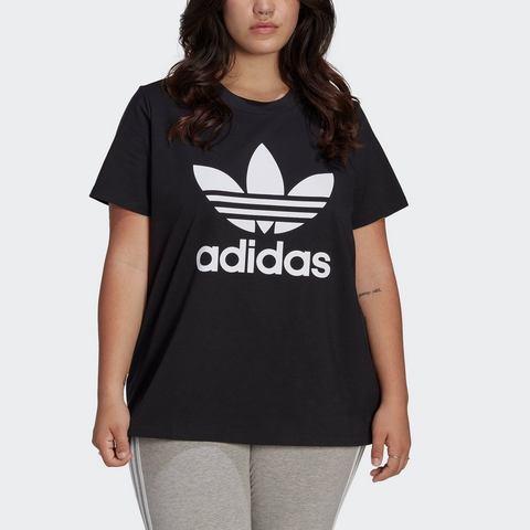 adidas Originals T-shirt ADICOLOR CLASSICS TREFOIL – GROTE MATEN