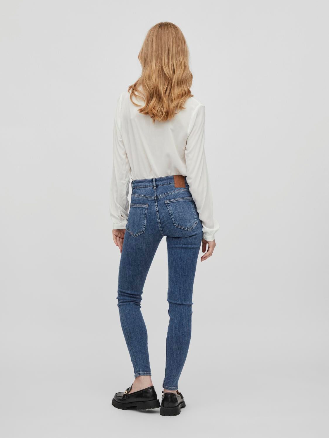Vila Skinny fit jeans VISARAH WU02 RW SKINNY JEANS - NOOS