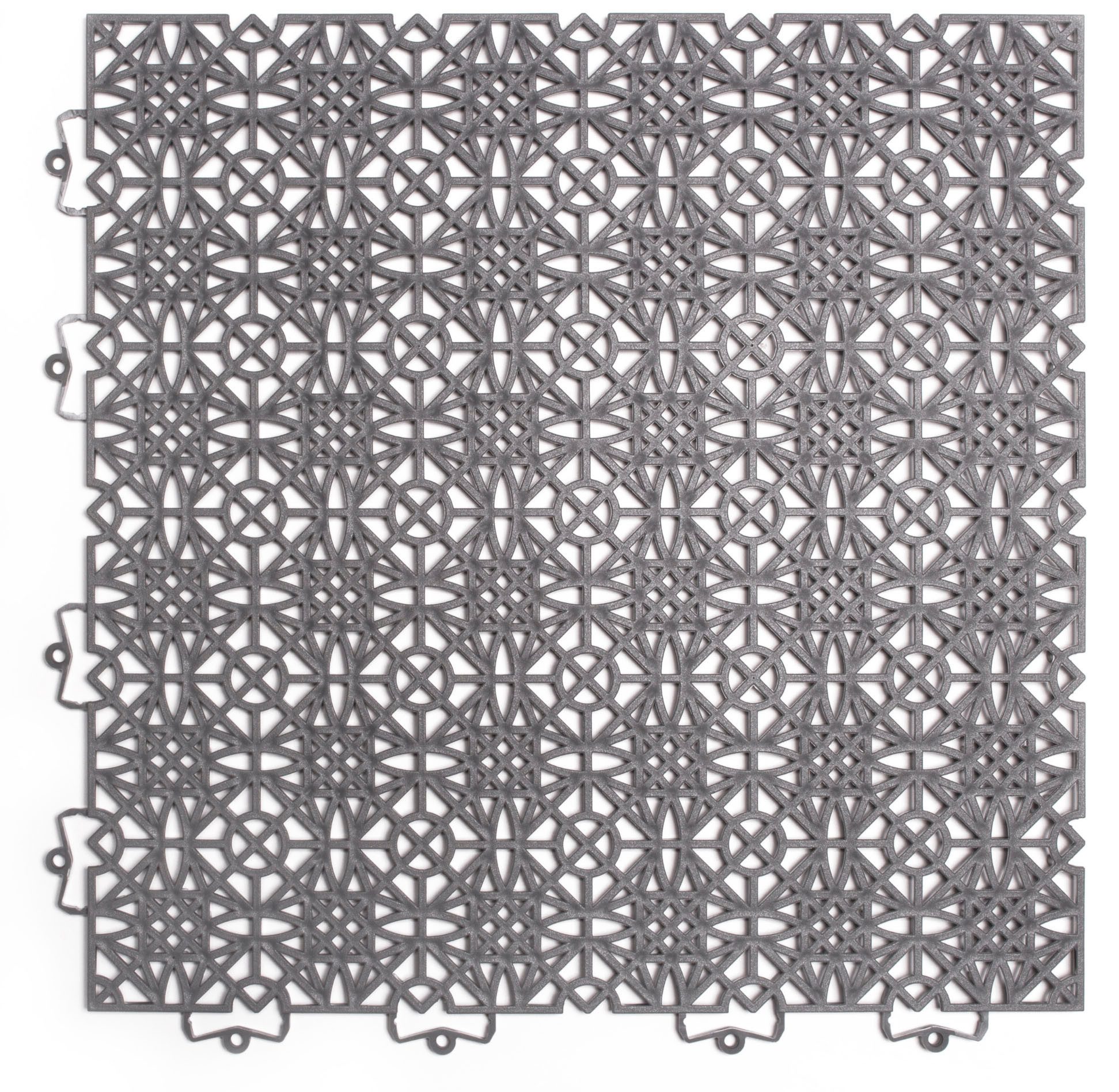 Andiamo Kunststof tegels Terras tegels Terra Sol, Made in Swiss Outdoor kliktegels, 38x38 cm, set met 1 m², 2 m², 5 m², uv-bestendig (set)