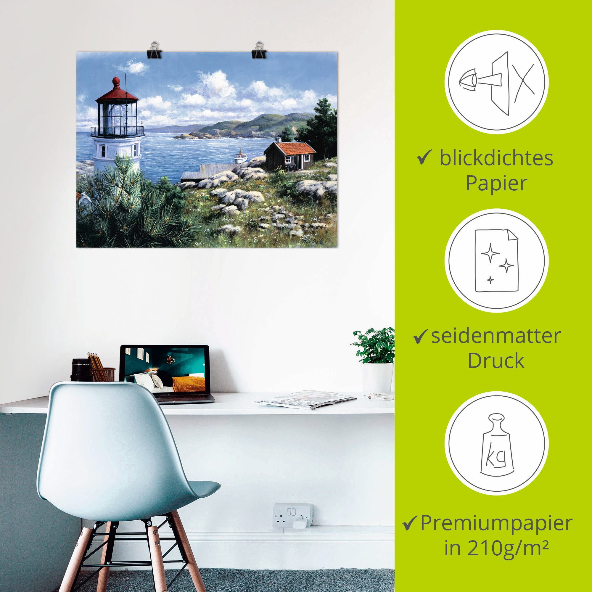 Artland Artprint Het zoeken naar … als artprint op linnen, poster in verschillende formaten maten