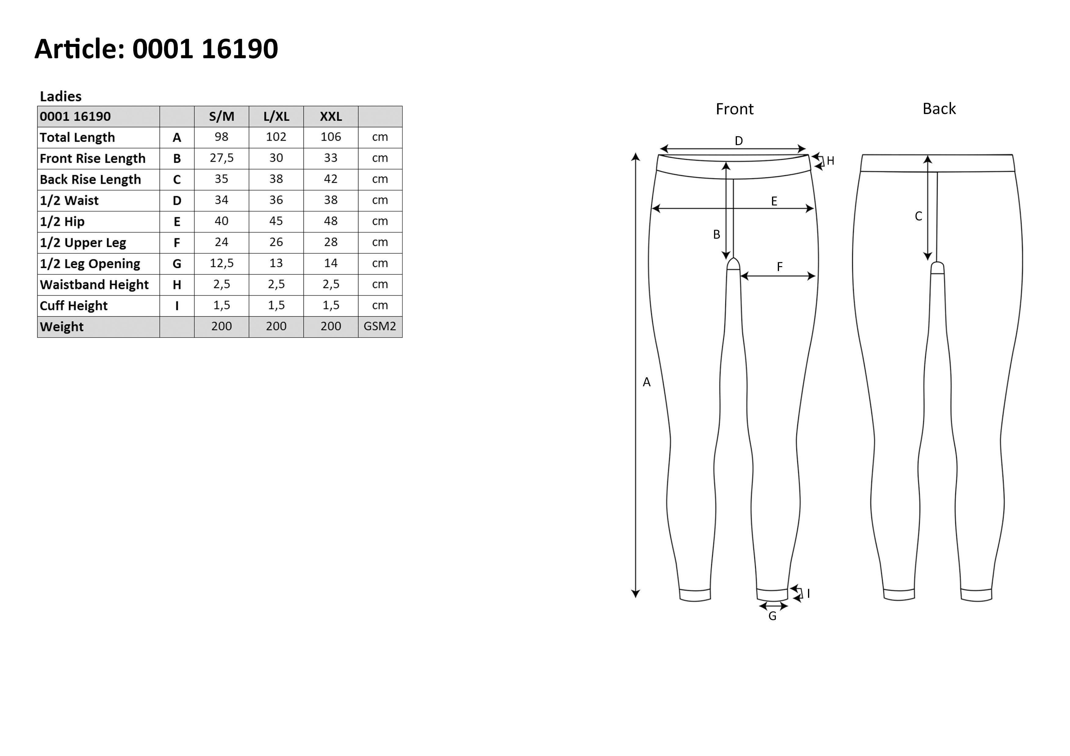 Sarlini Legging Licht glanzend in leerlook