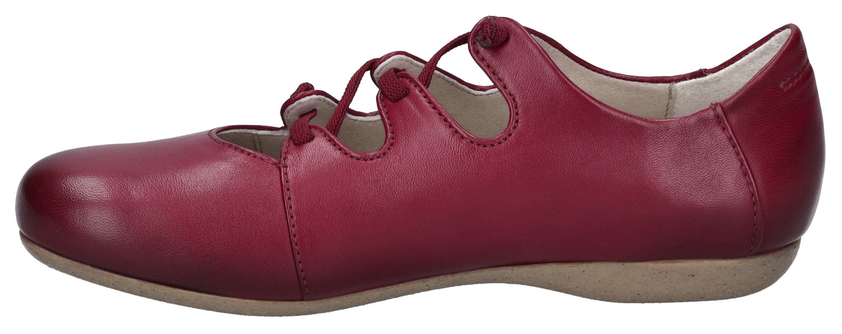 Josef Seibel Ballerina's met riempje Fiona 04 Slippers, sandalen, comfortschoenen met verfijnde elastische band